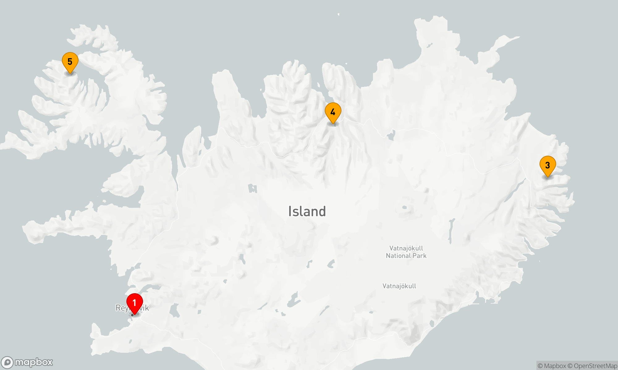 Route 7 Nächte - ISLAND INTENSIV-KREUZFAHRT