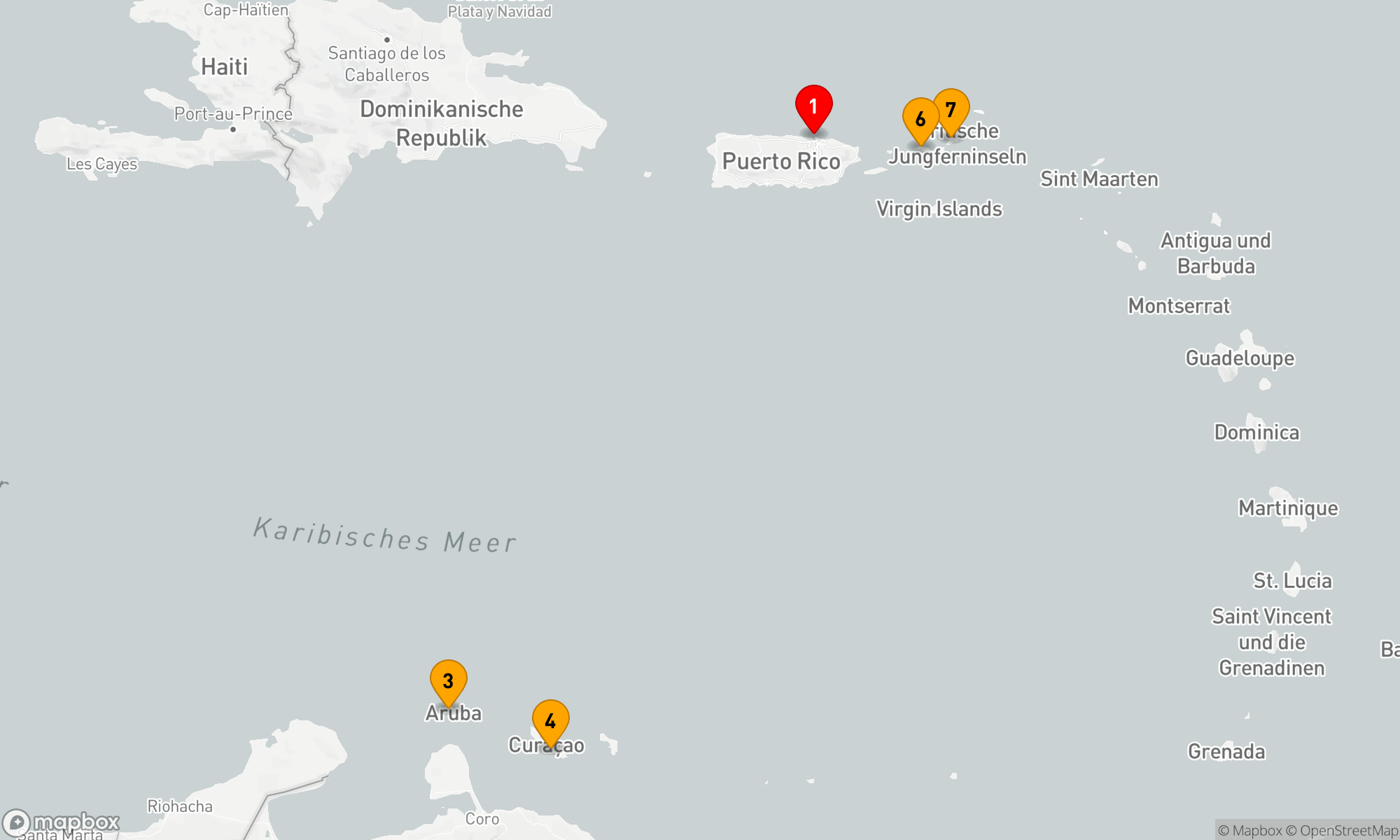 Route 7 Nächte - Westliche Karibik - New Orleans