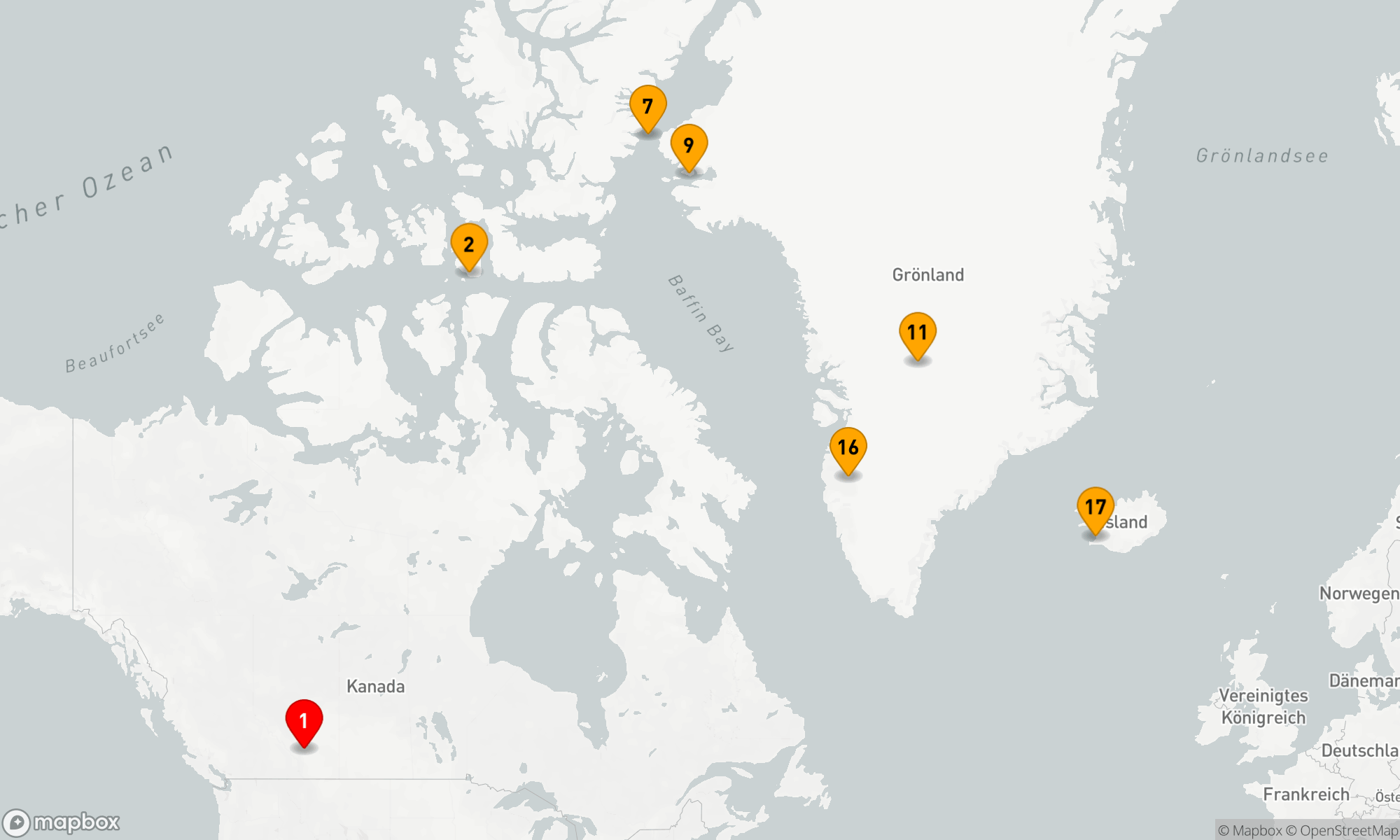 Route 16 Nächte - Nordwest-Passage: Epische Hocharktis