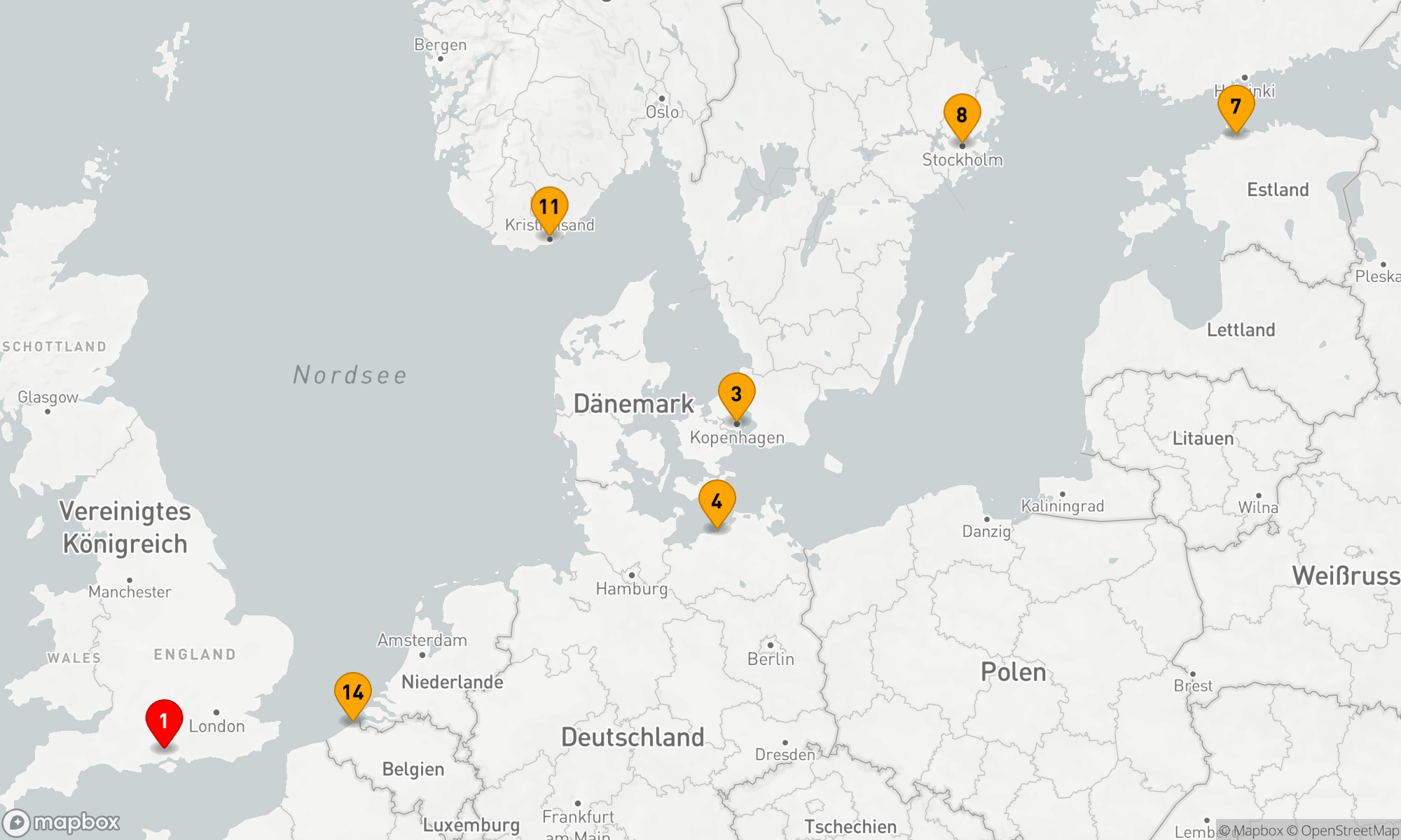 Route 14 Nächte - BALTIC SEA & BEYOND