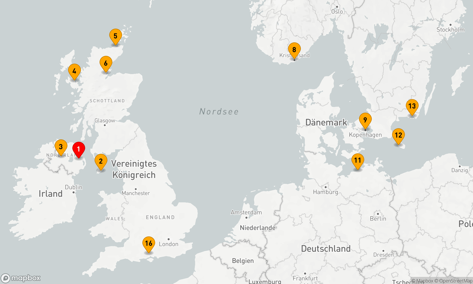 Route 15 Nächte - ECLIPSE ACROSS BELFAST SKIES