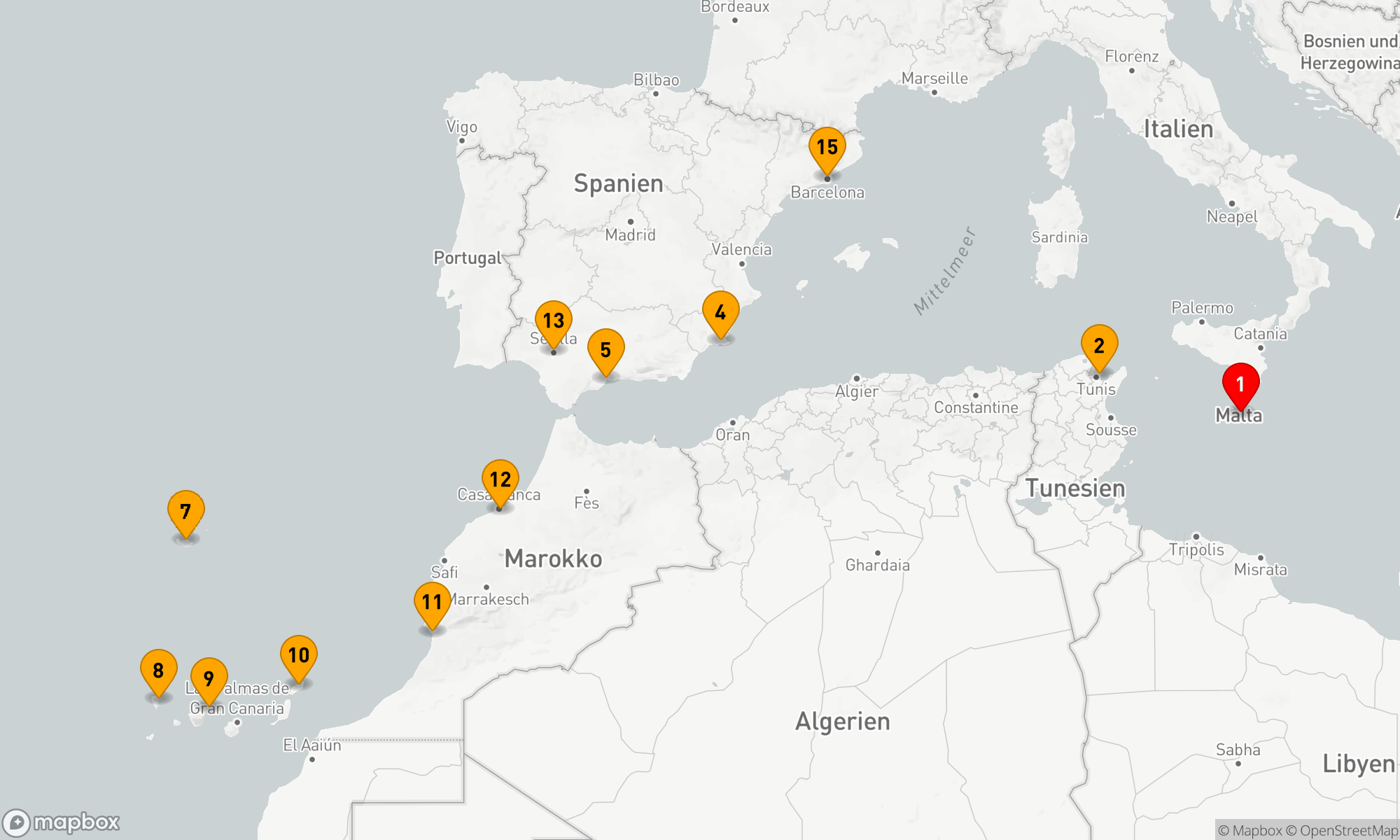Route 14 Nächte - MOROCCAN & SPANISH DELIGHTS