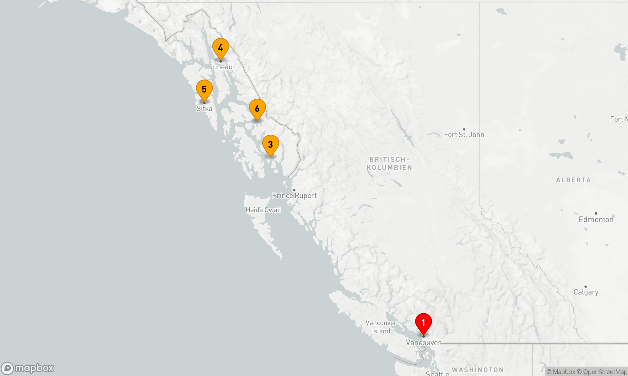 Route 7 Nächte - ALASKA WILDLIFE & WONDERS