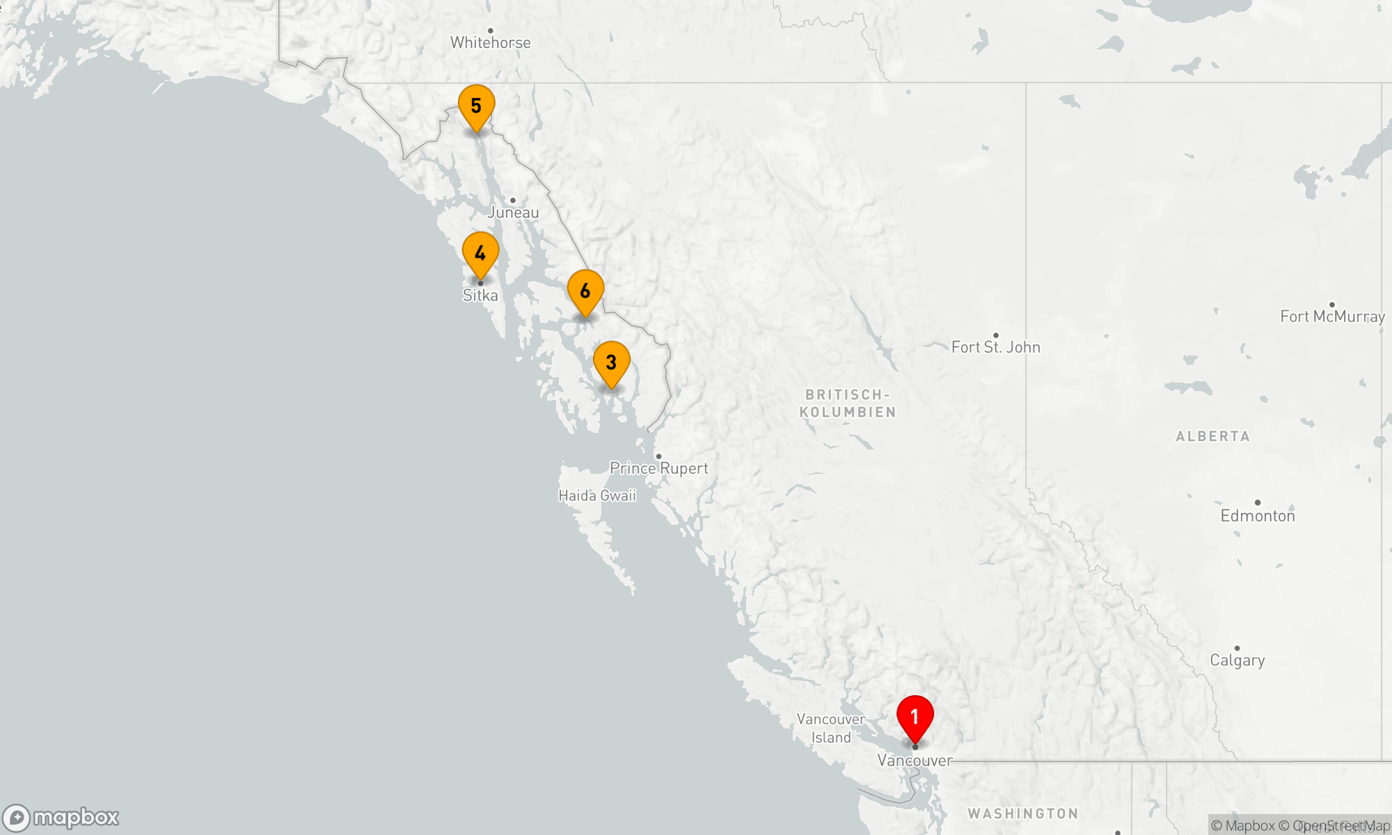 Route 7 Nächte - NATIVE LANDS OF ALASKA
