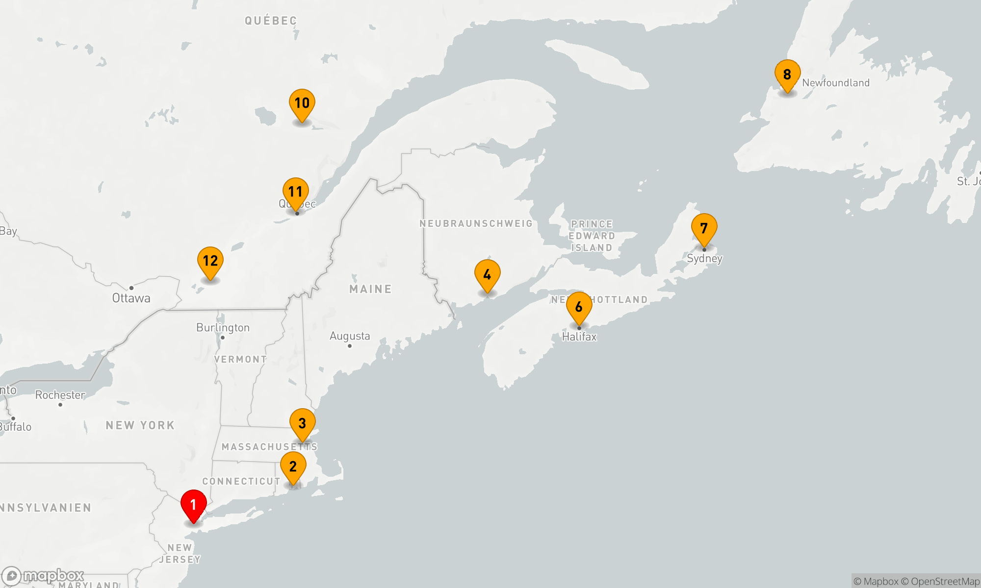 Route 11 Nächte - AUTUMNAL ALLURE