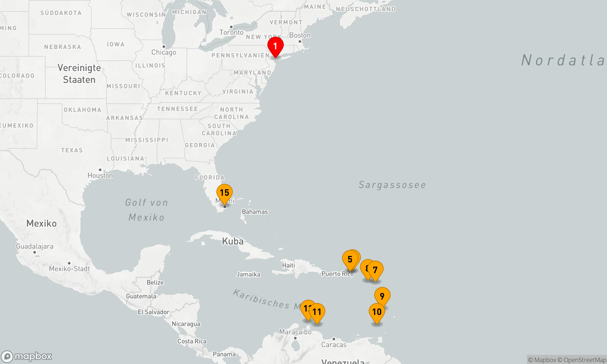 Route 14 Nächte - CARIBBEAN ENCHANTMENT