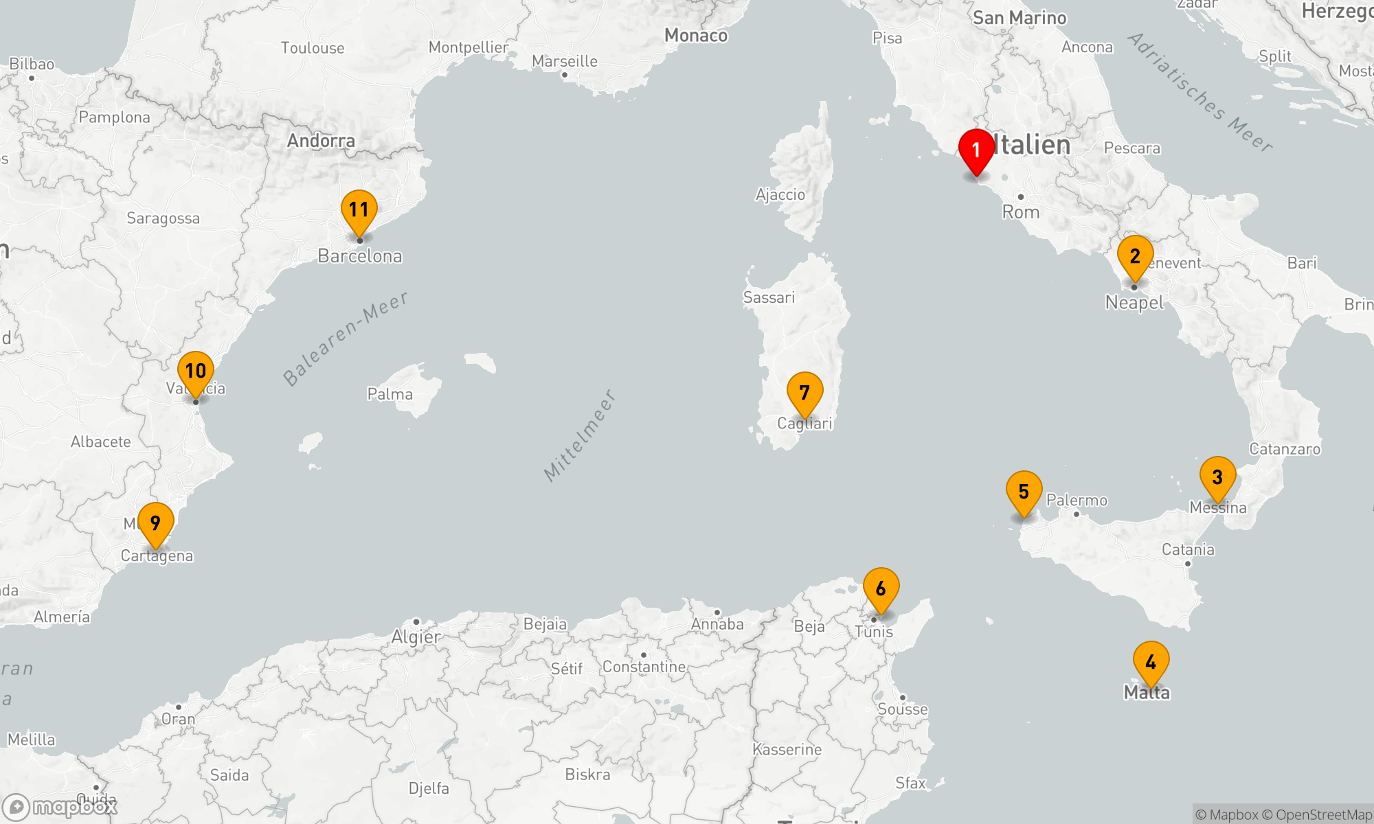 Route 10 Nächte - ARTISTS & ARISTOCRATS