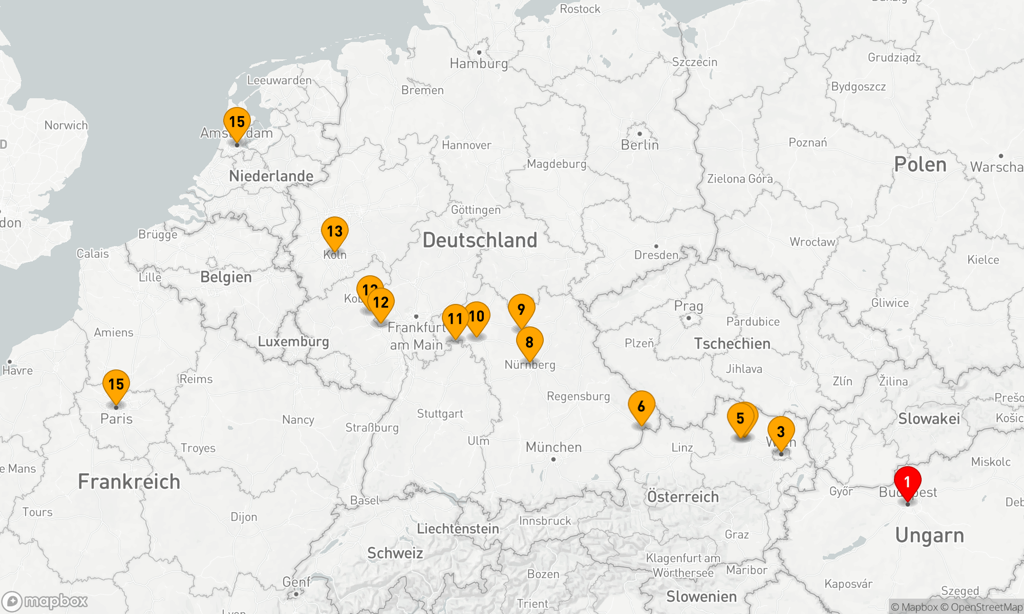 Route 17 Nächte - Weihnachten und Neujahr mit Paris