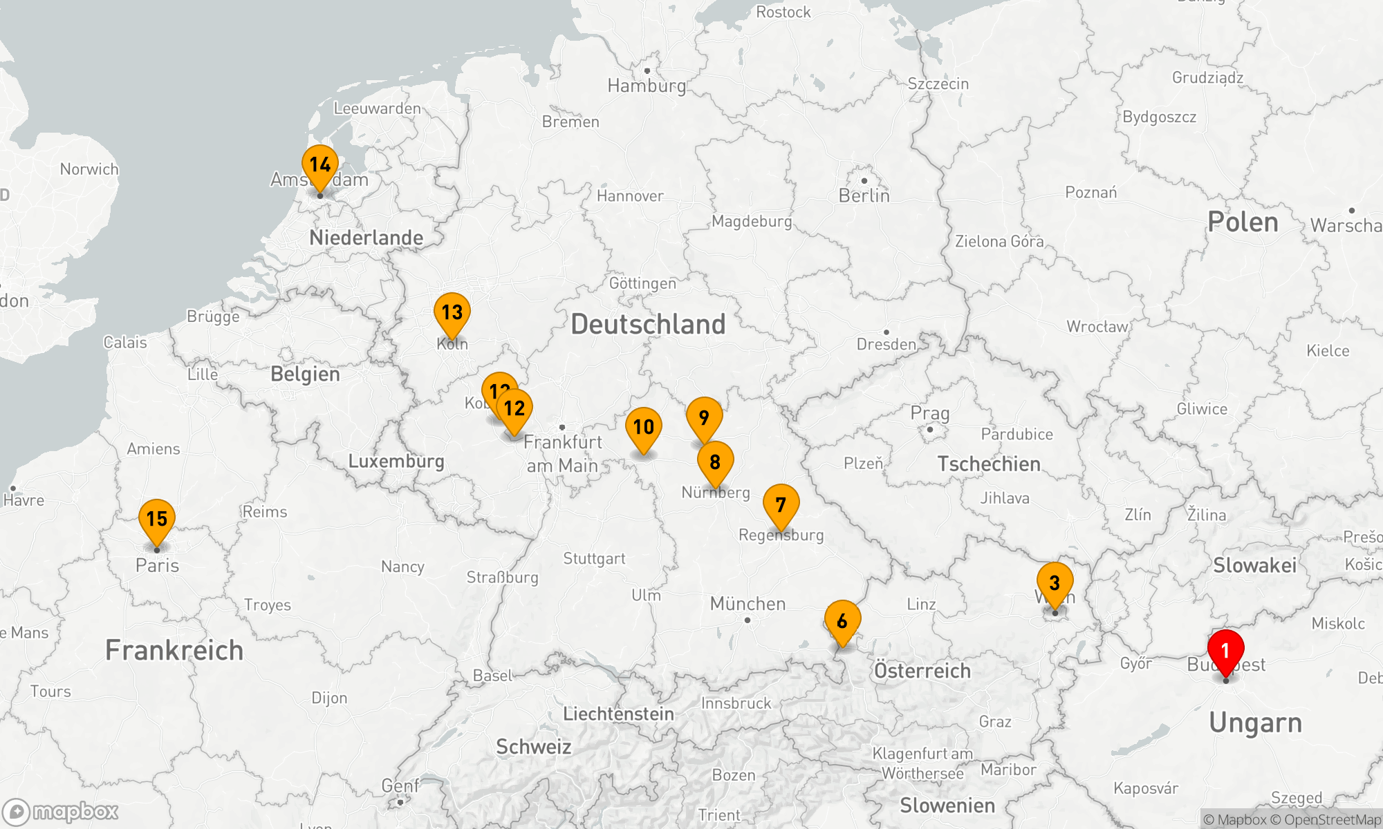 Route 17 Nächte - Weihnachten und Neujahr mit Paris