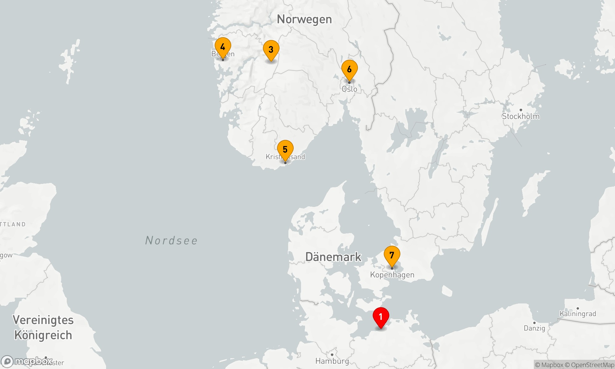 Route 7 Nächte - Nordische Wunderreise ab Warnemünde