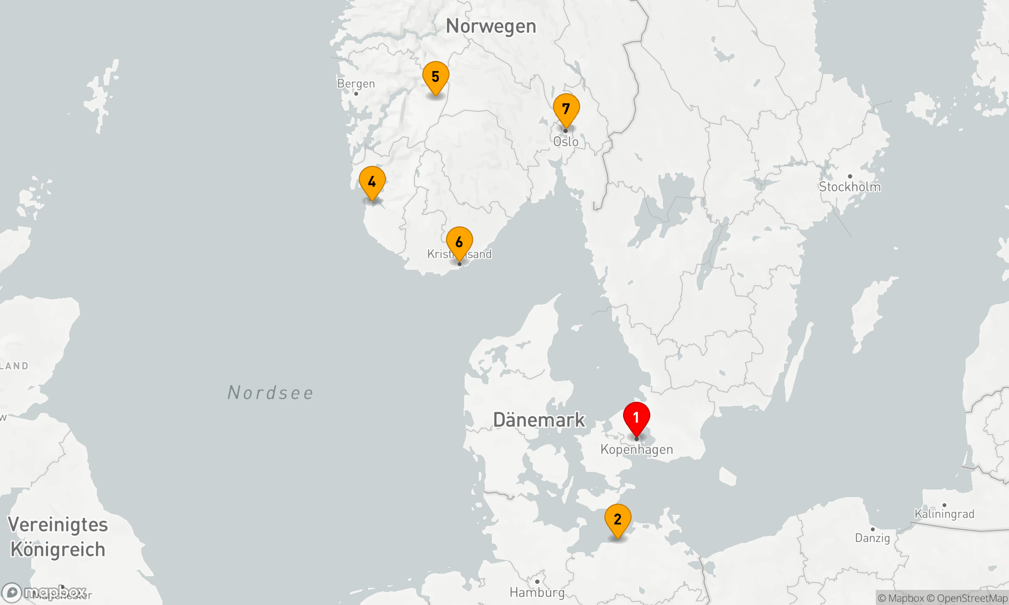 Route 7 Nächte - Nordische Hochseezauber