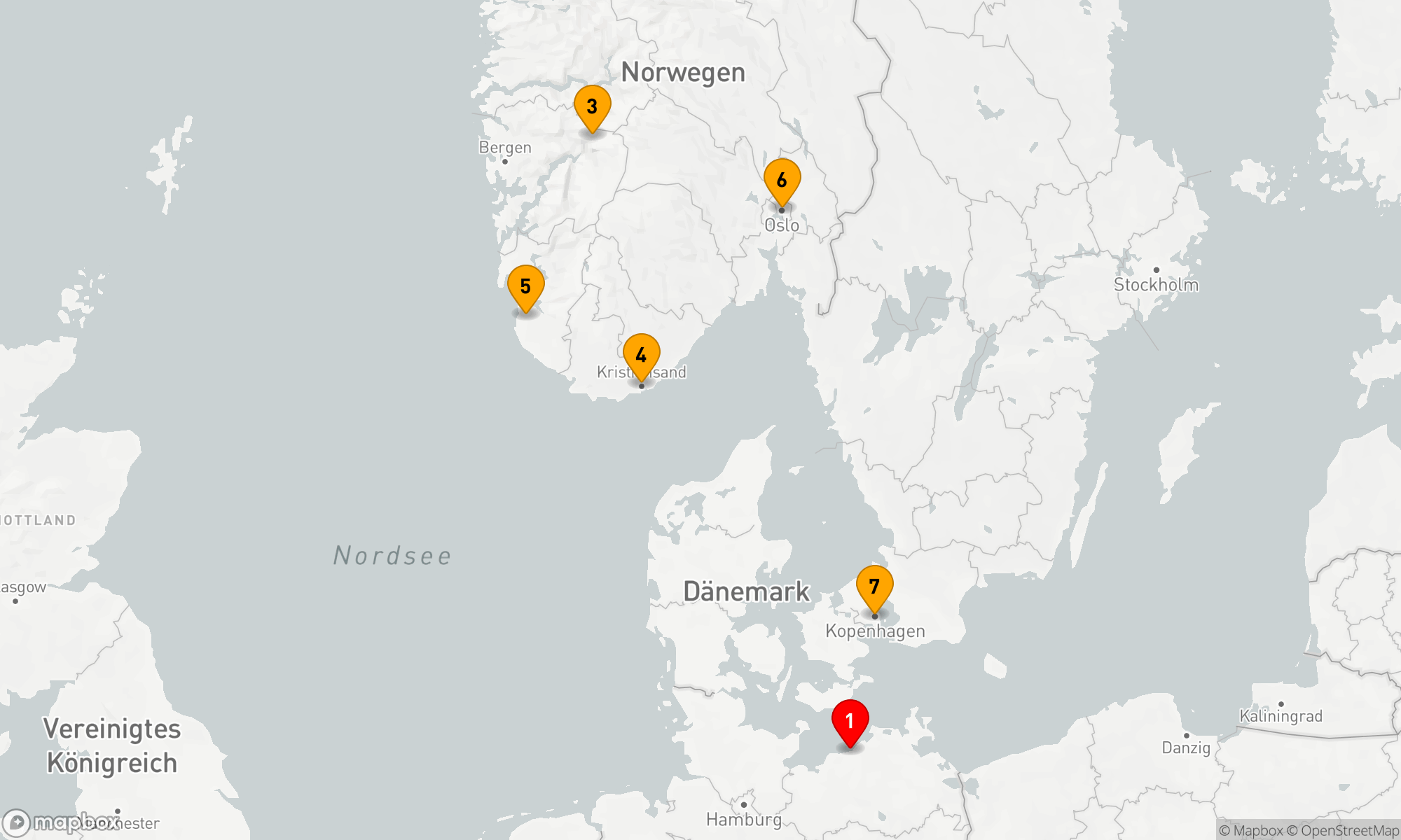 Route 7 Nächte - Nordische Entdeckungsreise ab Warnemünde