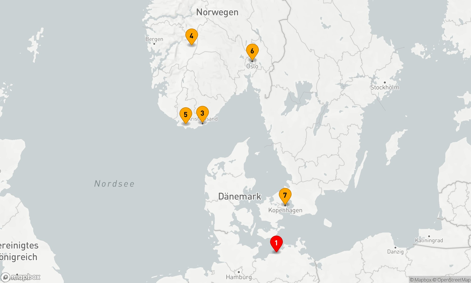 Route 7 Nächte - Nordische Schönheiten und Metropolen der Ostsee