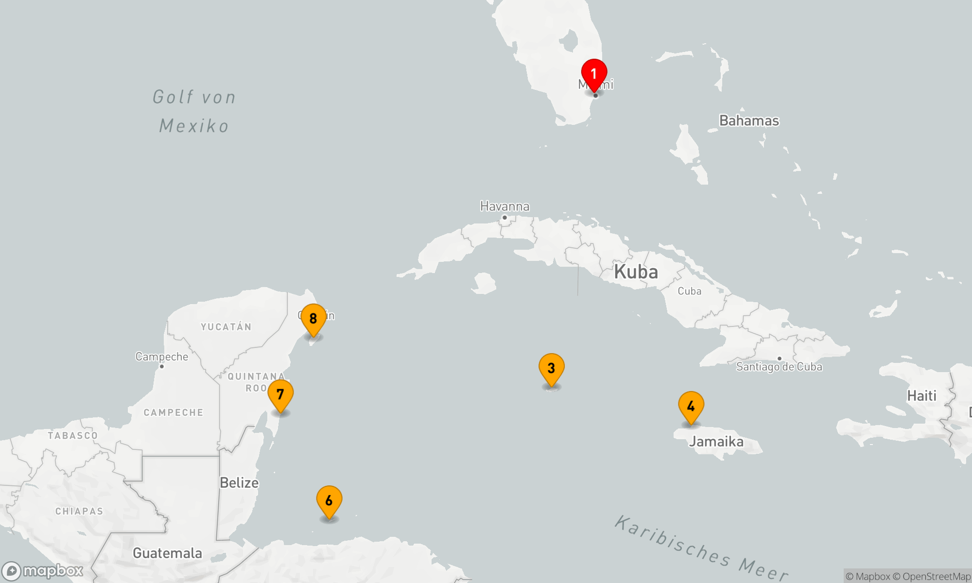Route 9 Nächte - Westliche Karibik - Mittelamerika (Q633)