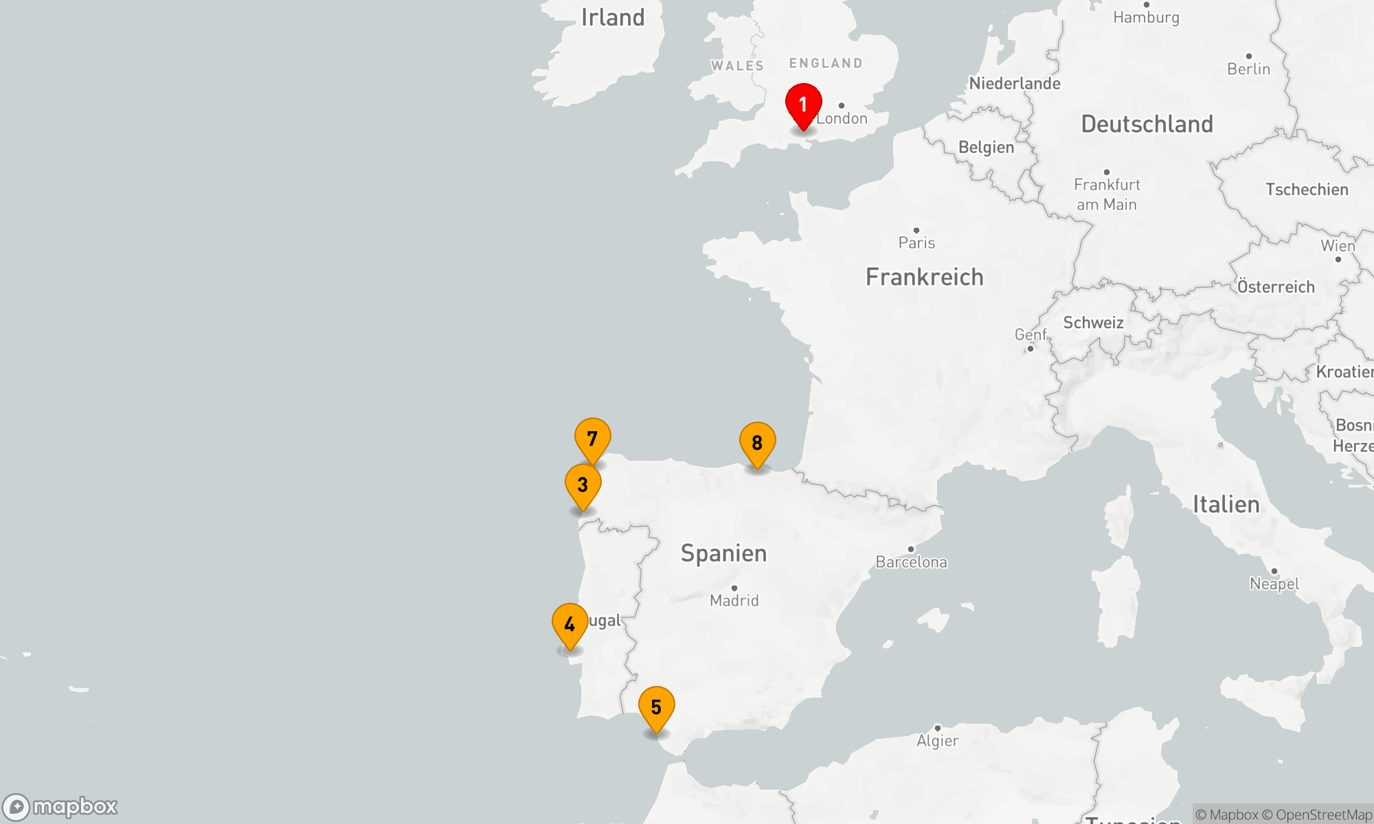 Route 9 Nächte - KREUZFAHRT MIT SPANISCHEM FLAIR