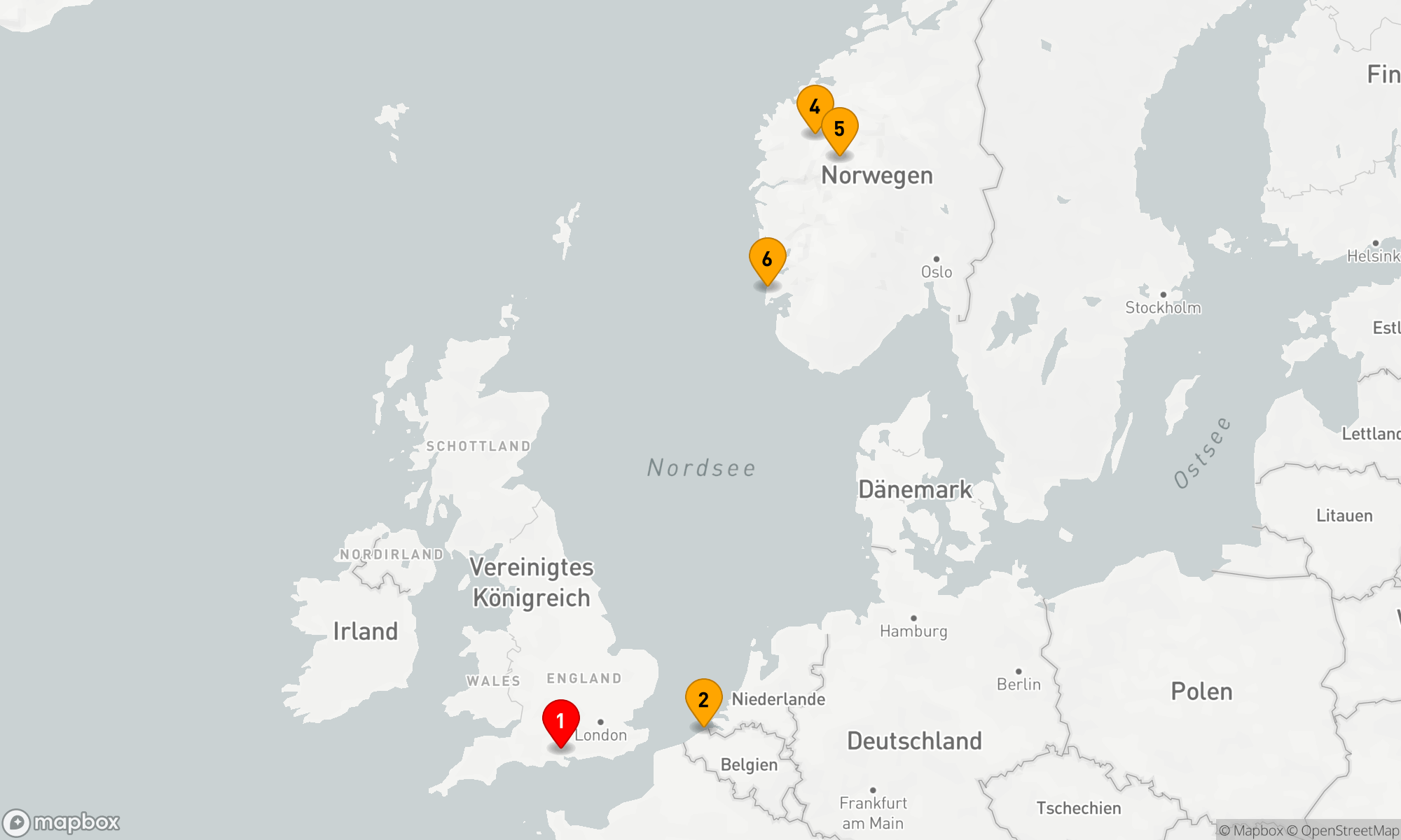 Route 7 Nächte - KREUZFAHRT DURCH DIE NORWEGISCHEN FJORDE