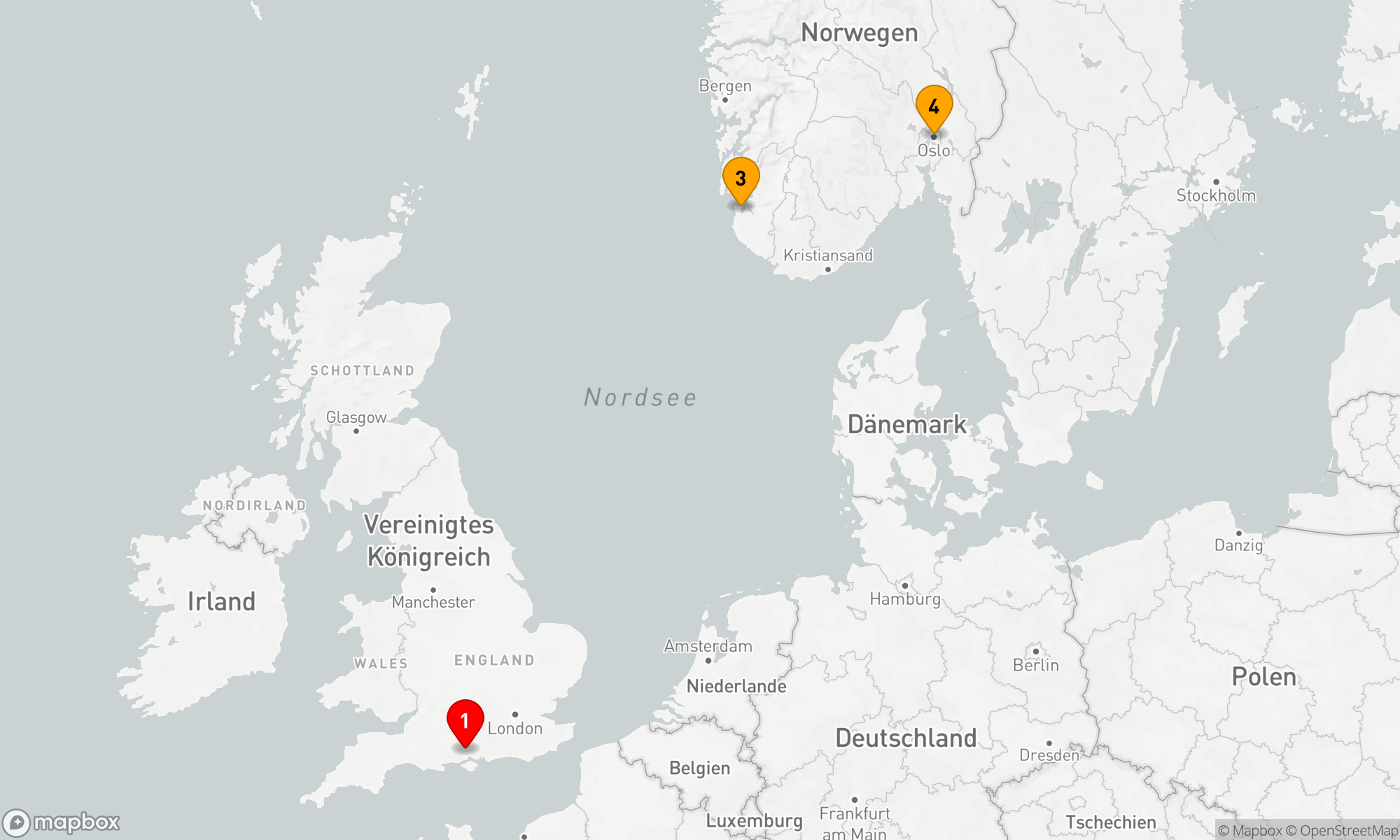 Route 6 Nächte - NORWEGISCHE ABENTEUER-KREUZFAHRT