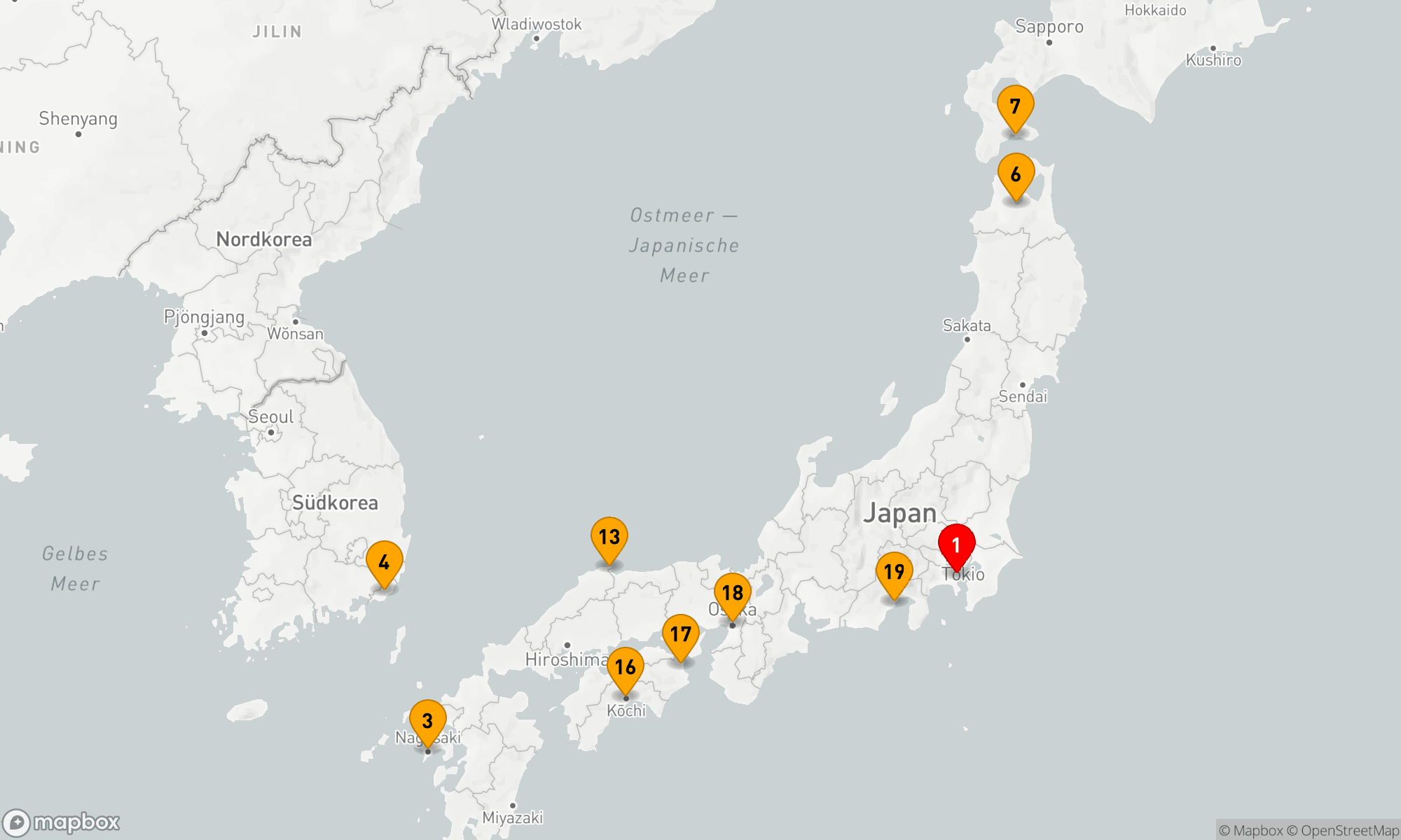 Route 19 Nächte - Grand Circle Japan mit Nebuta & Sommerfestivals