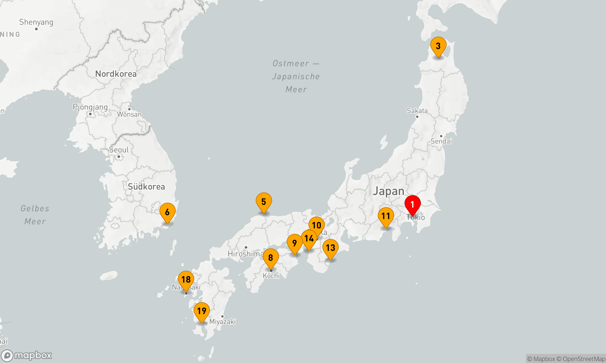 Route 21 Nächte - Grand Circle Japan mit Nebuta & Sommerfestivals