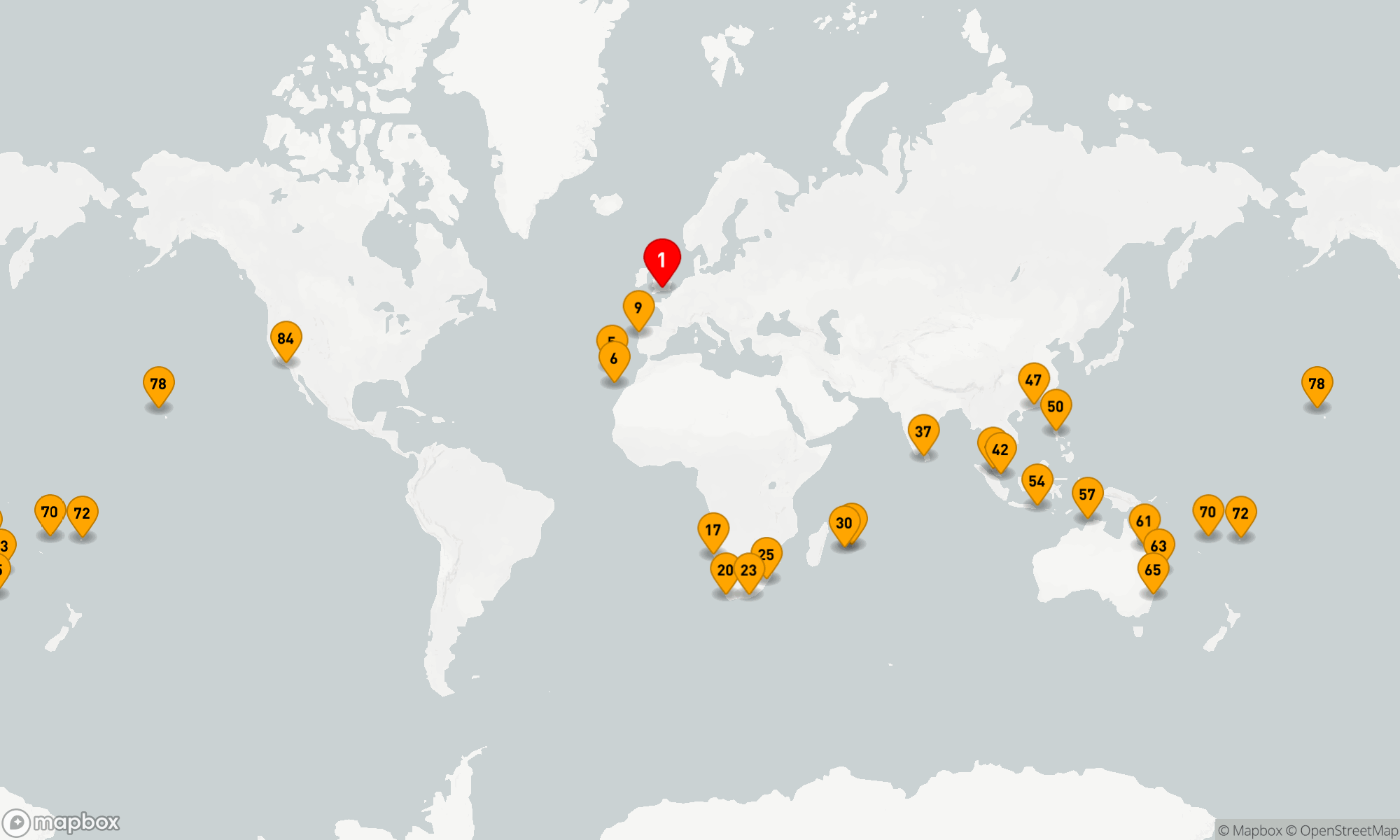 Route 85 Nächte - Afrika - Asien - Australien (H603E)