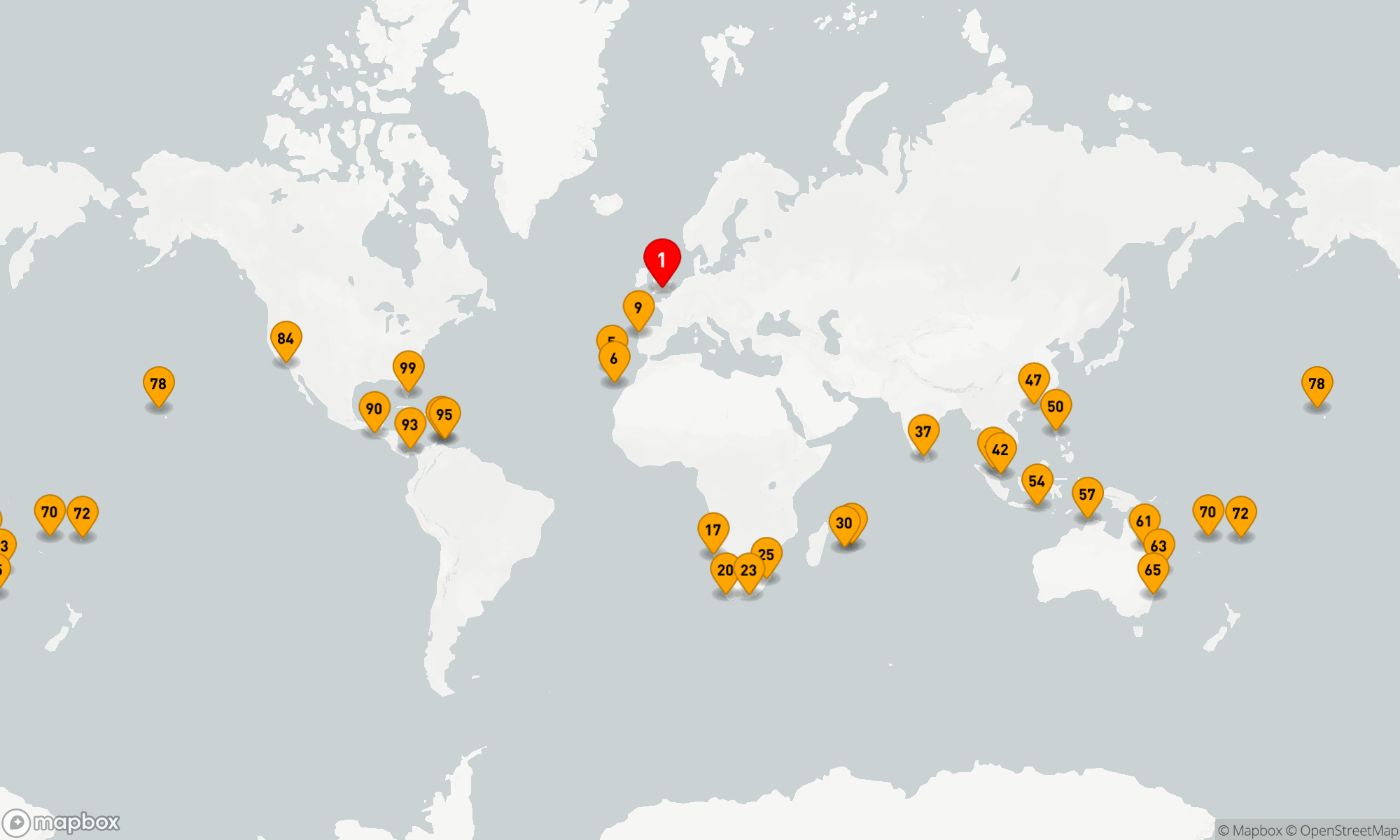 Route 99 Nächte - Afrika - Asien - Australien (H603F)