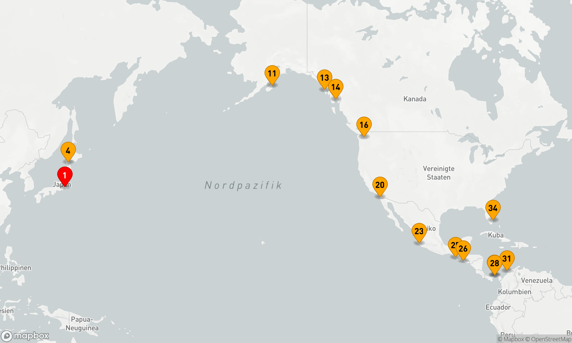 Route 33 Nächte - GROSSE WELTREISE
