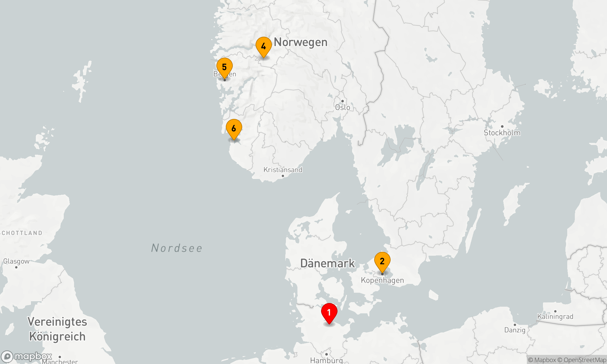 Route 7 Nächte - Nordische Entdeckerroute