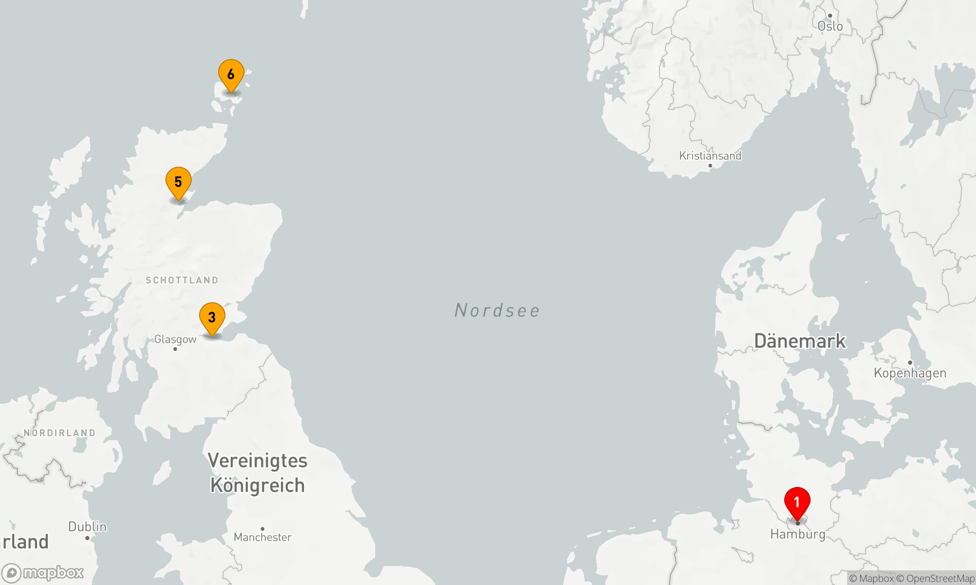 Route 7 Nächte - Die magischen Schätze Schottlands