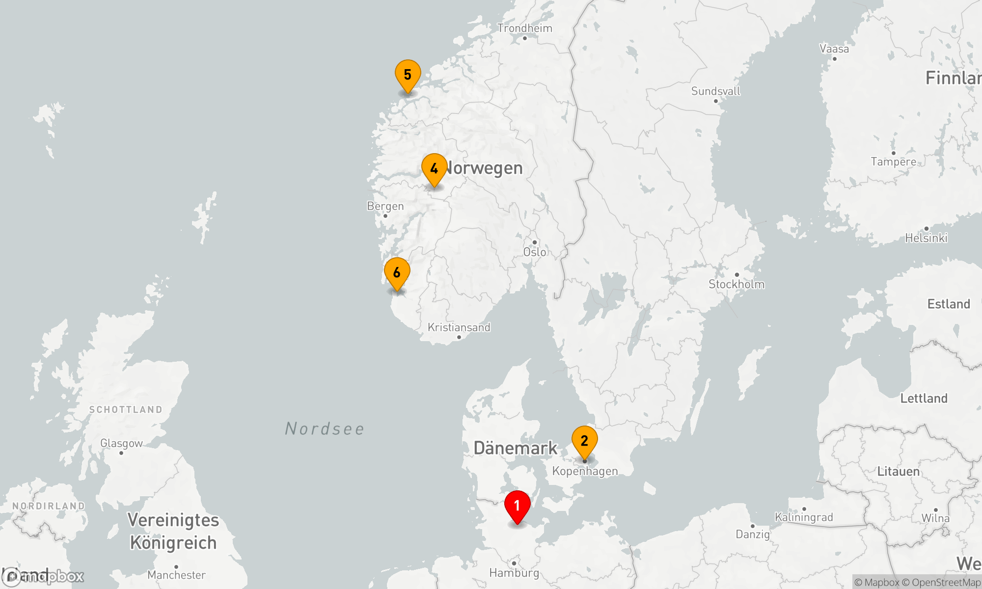 Route 7 Nächte - Nordische Küstenzauber
