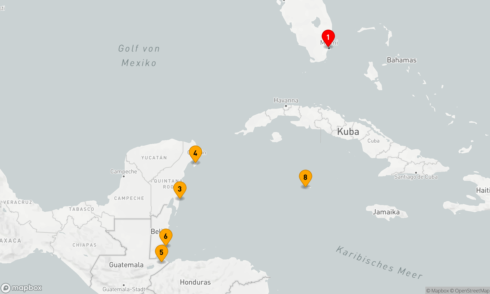 Route 9 Nächte - JEWELS OF THE YUCATAN