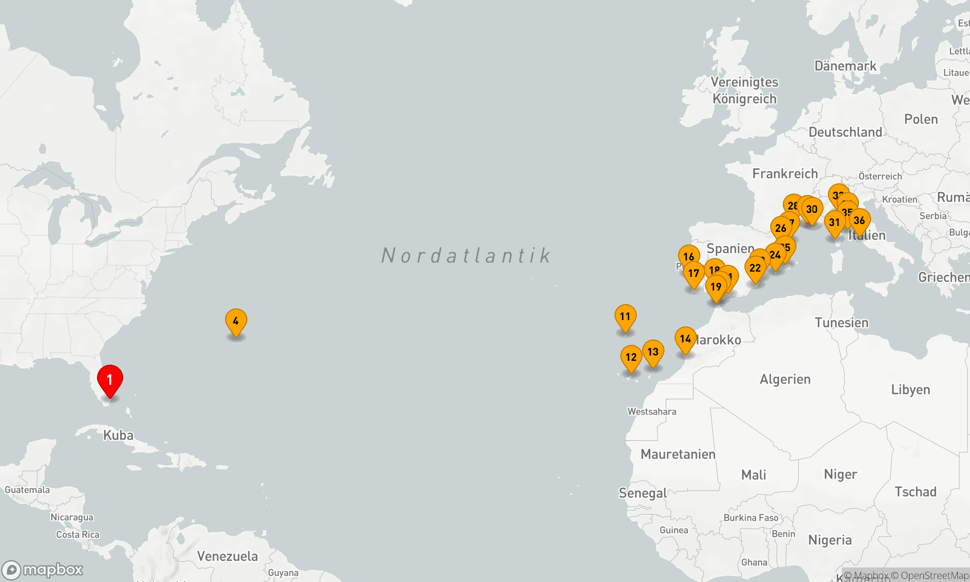 Route 35 Nächte - CROSSING TO ANTIQUITY