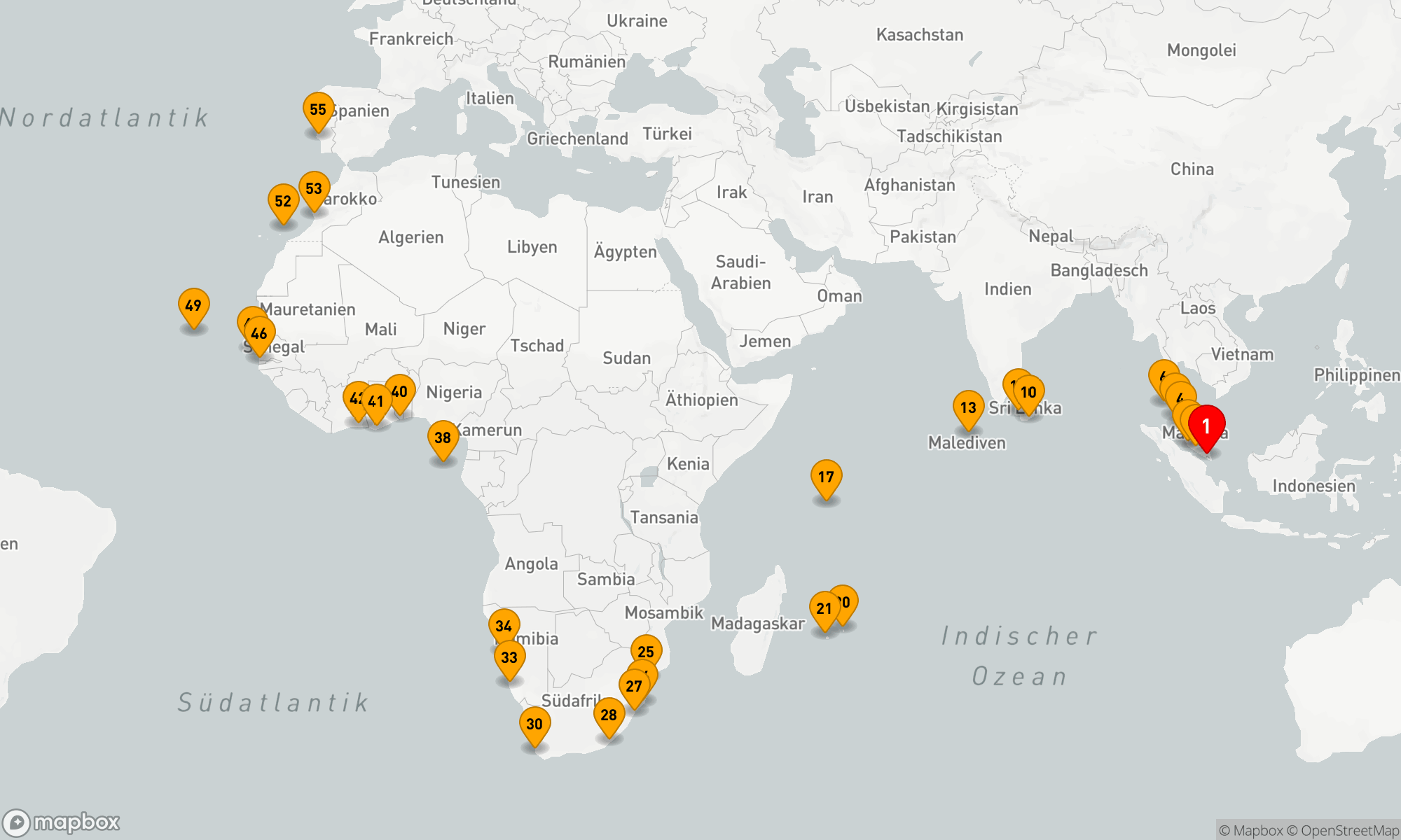Route 54 Nächte - EXOTIC ODYSSEY