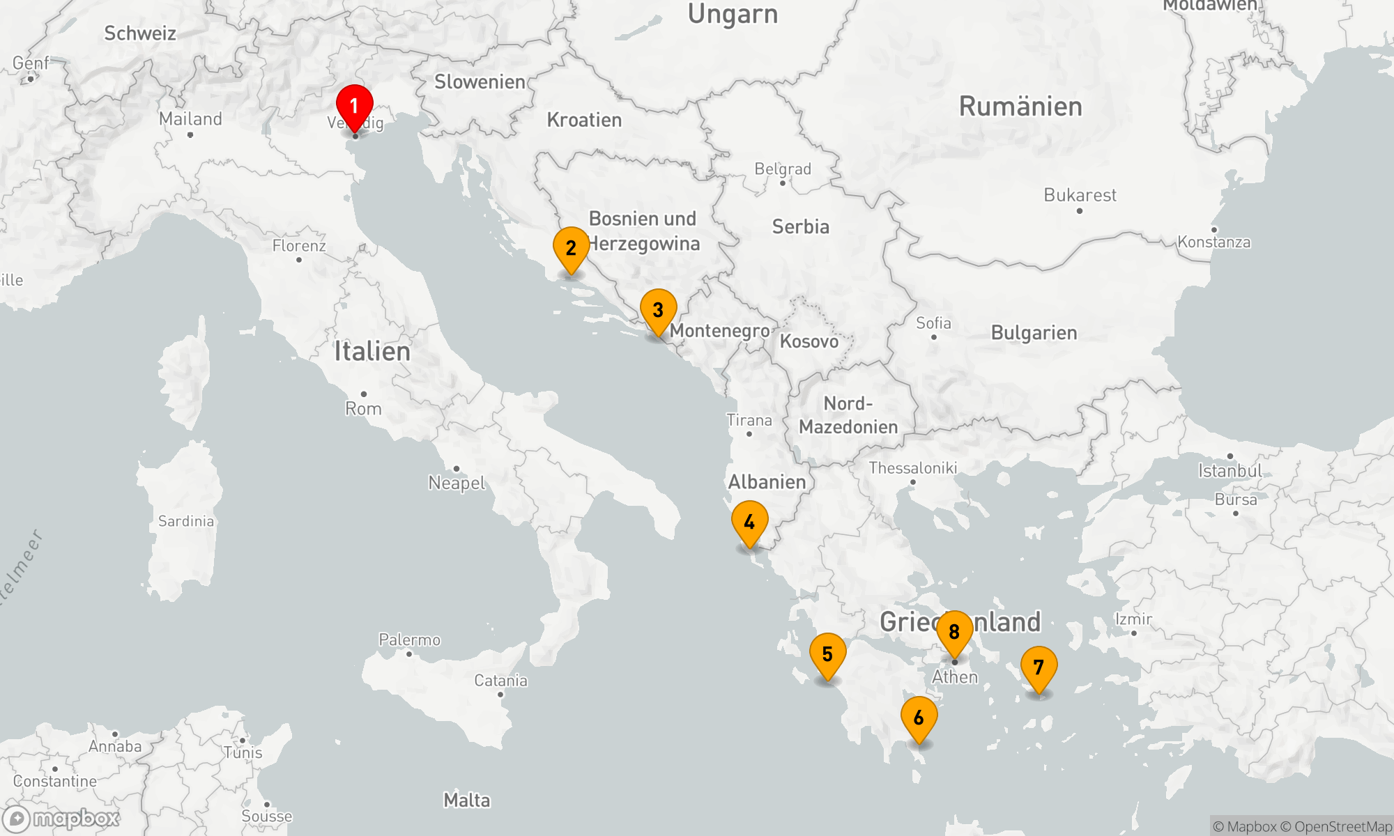 Route 7 Nächte - GREEK HOMECOMING