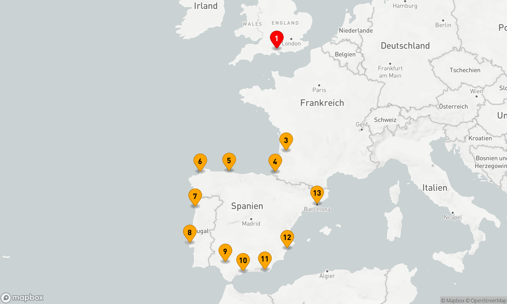 Route 12 Nächte - ECLIPSE OVER LISBON