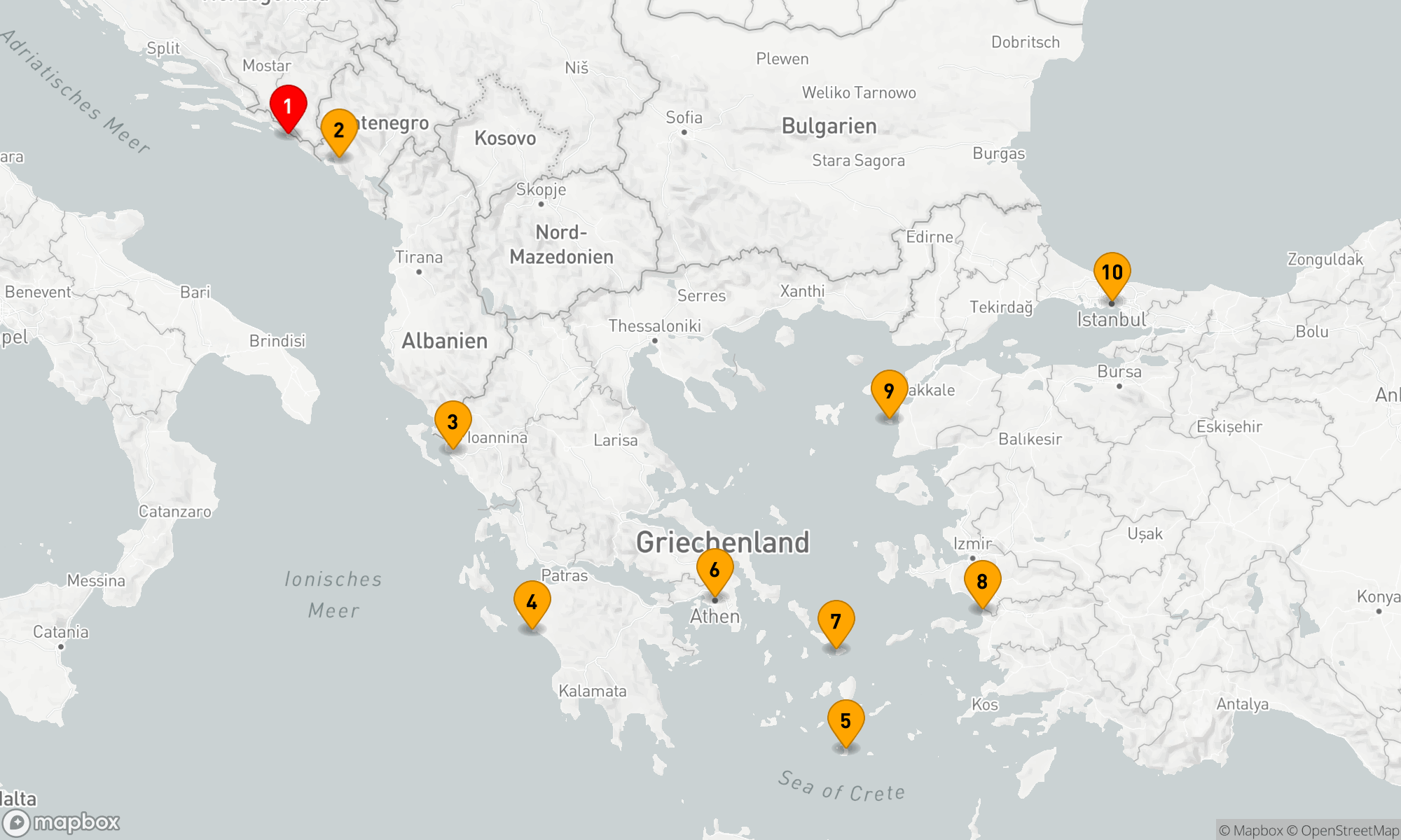 Route 10 Nächte - BRIDGE TO THE BOSPHORUS