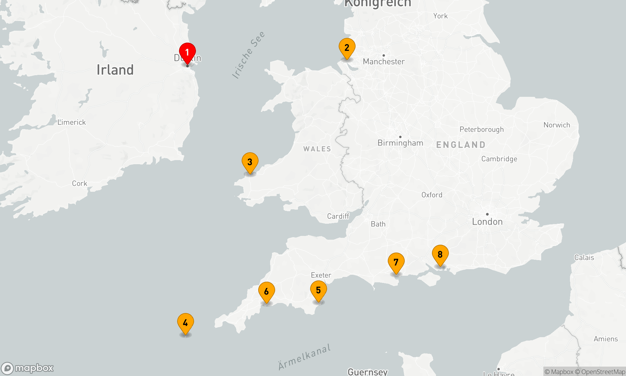 Route 7 Nächte - Keltische Küstenzauber