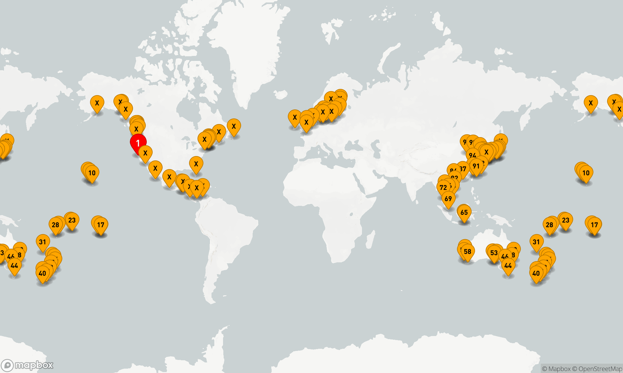Route 188 Nächte - AZAMARA WORLD CRUISE