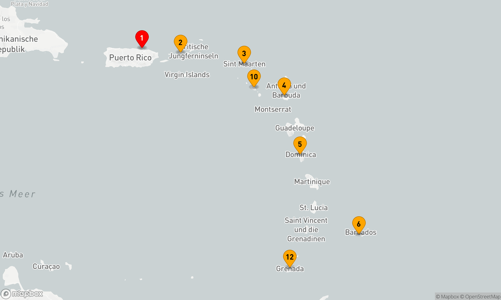 Route 14 Nächte - Abenteurer der südlichen Karibik