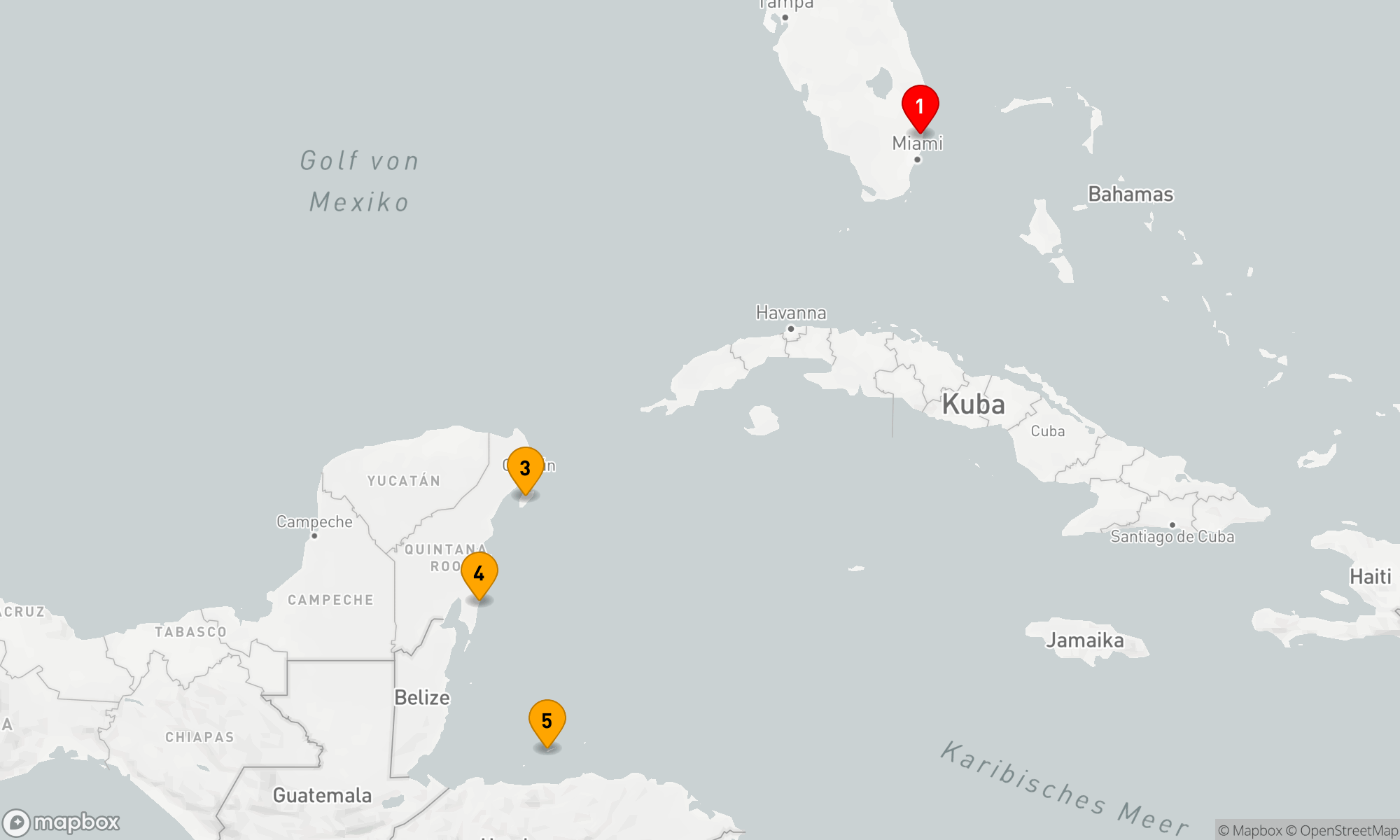 Route 7 Nächte - Westliche Karibik mit Mexiko