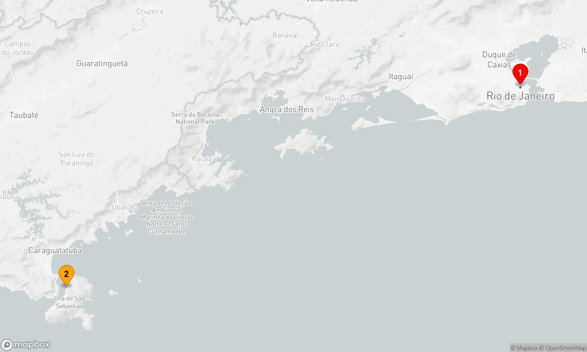 Route 3 Nächte - Tropenvergnügen Brasilien