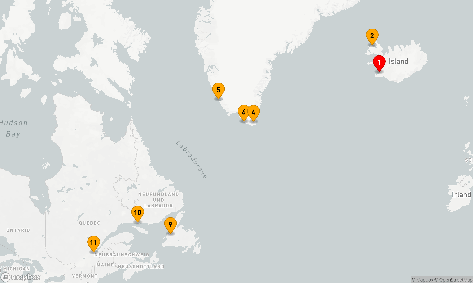 Route 11 Nächte - Nordische Entdeckungsreise: Von Gletscherwelten zu historischen Küsten