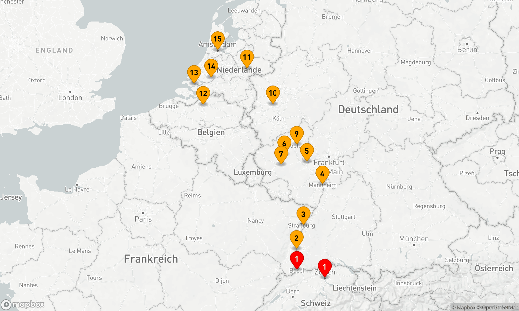 Route 14 Nächte - Romantischer Rhein & Mosel