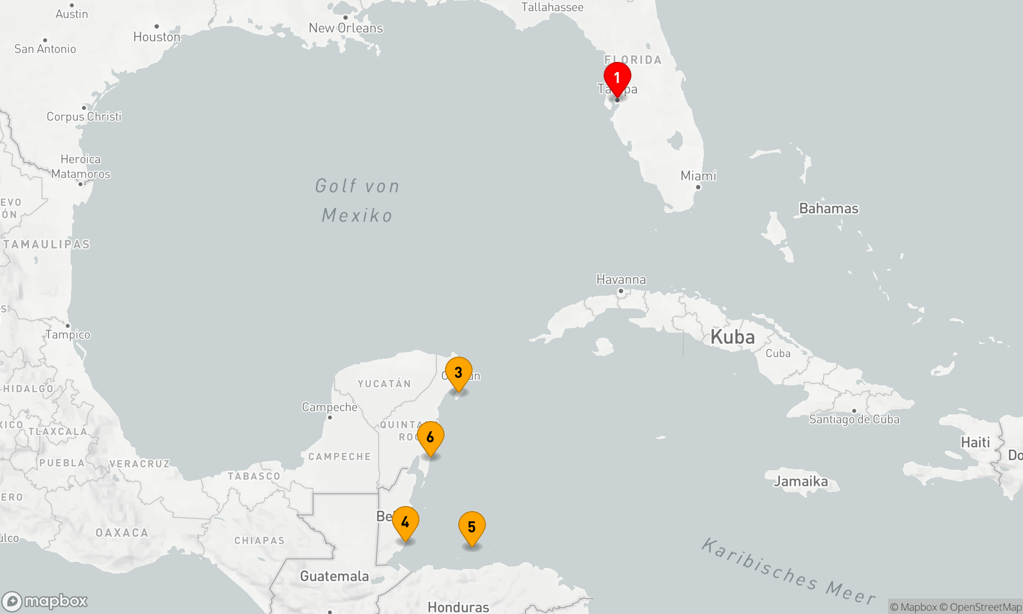 Route 7 Nächte - Karibische Entdeckungsreise ab Tampa