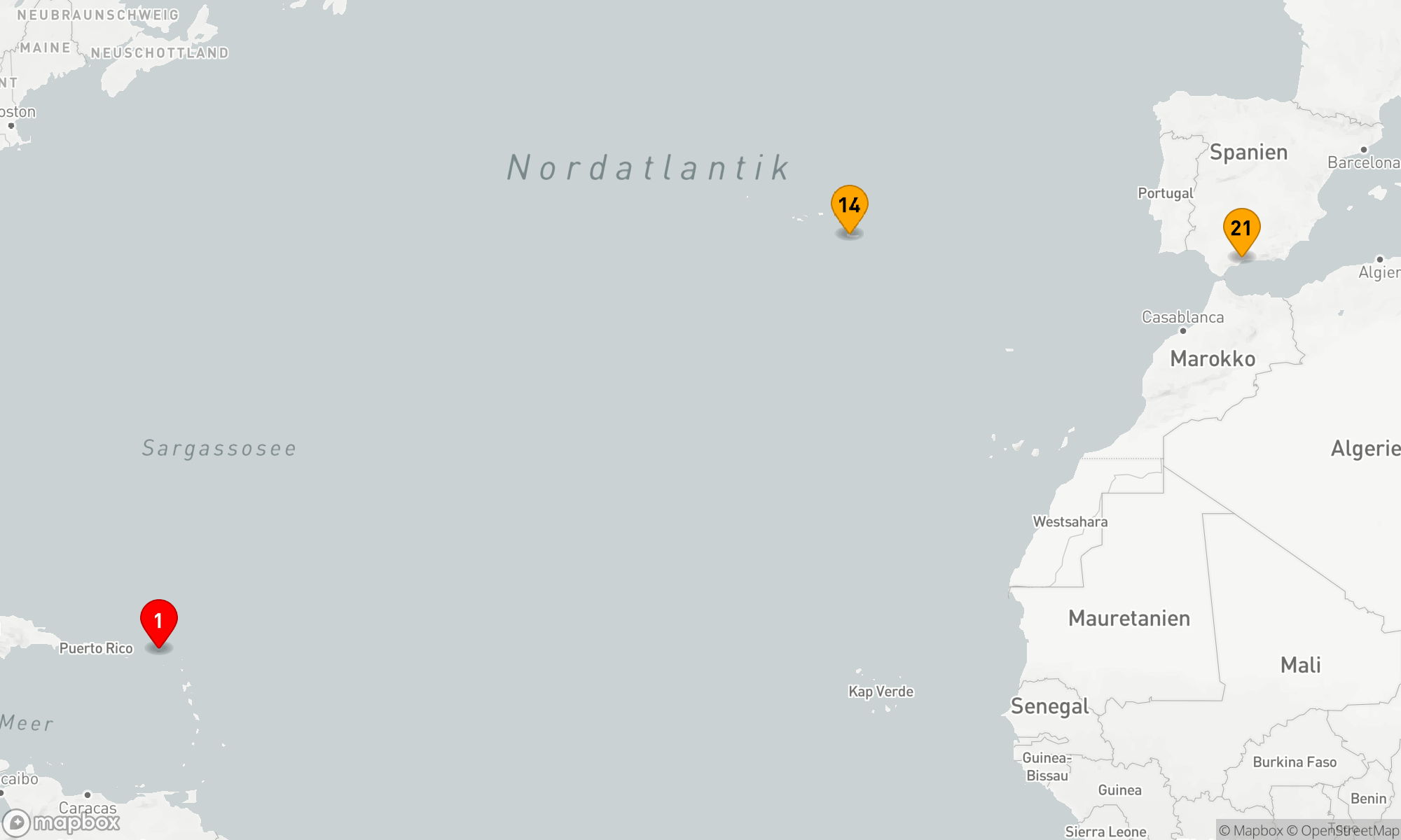 Route 20 Nächte - Ostwärts