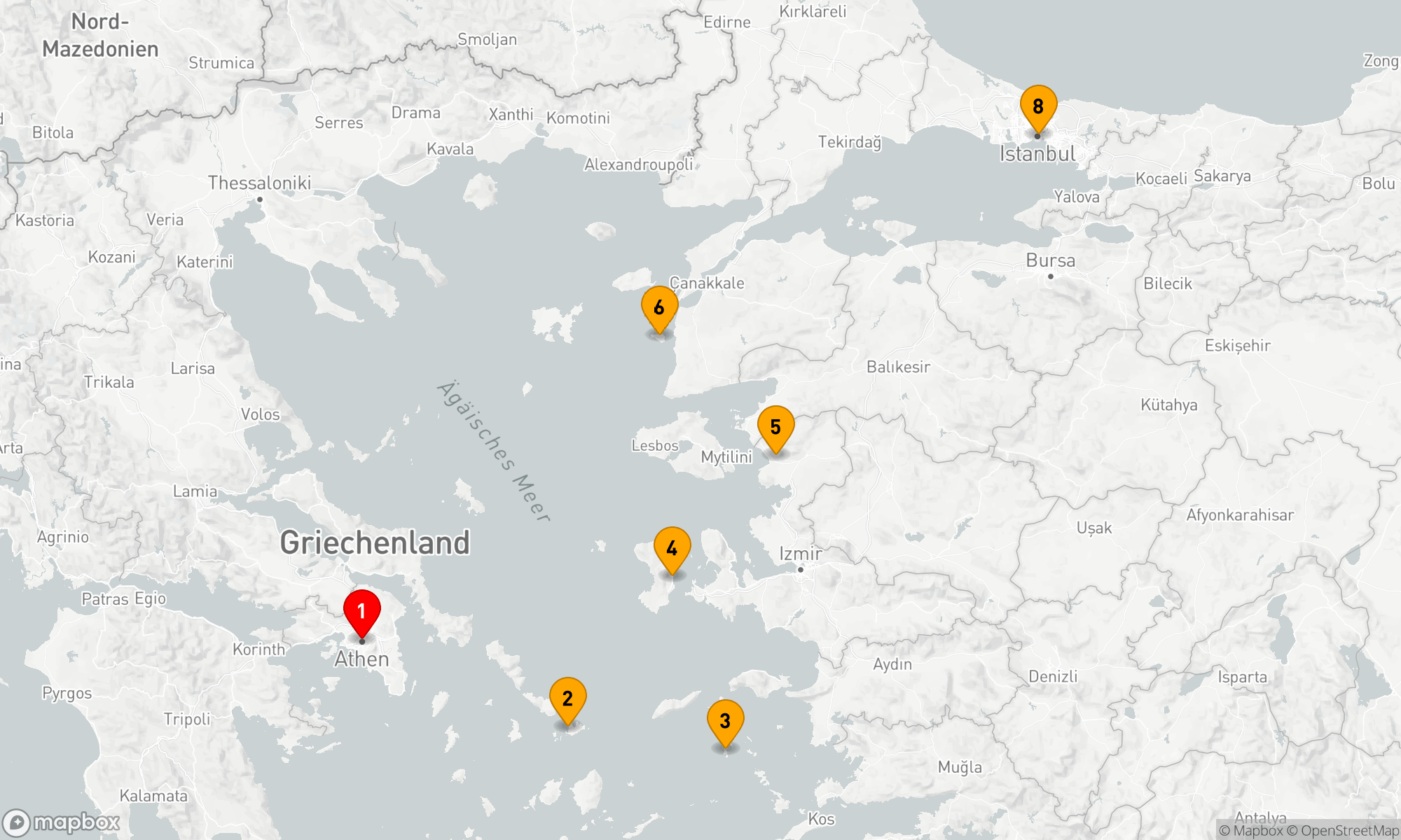 Route 7 Nächte - Charmante Derwische