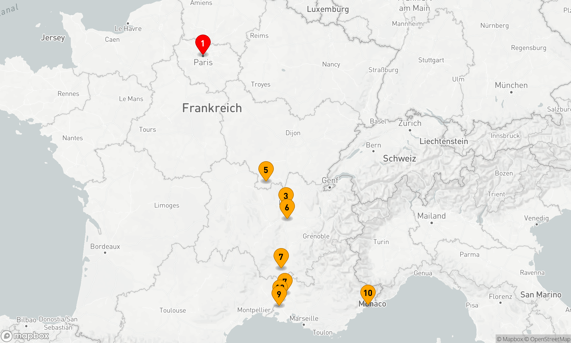 Route 9 Nächte - Idyllische Rhône mit Highlights von Paris