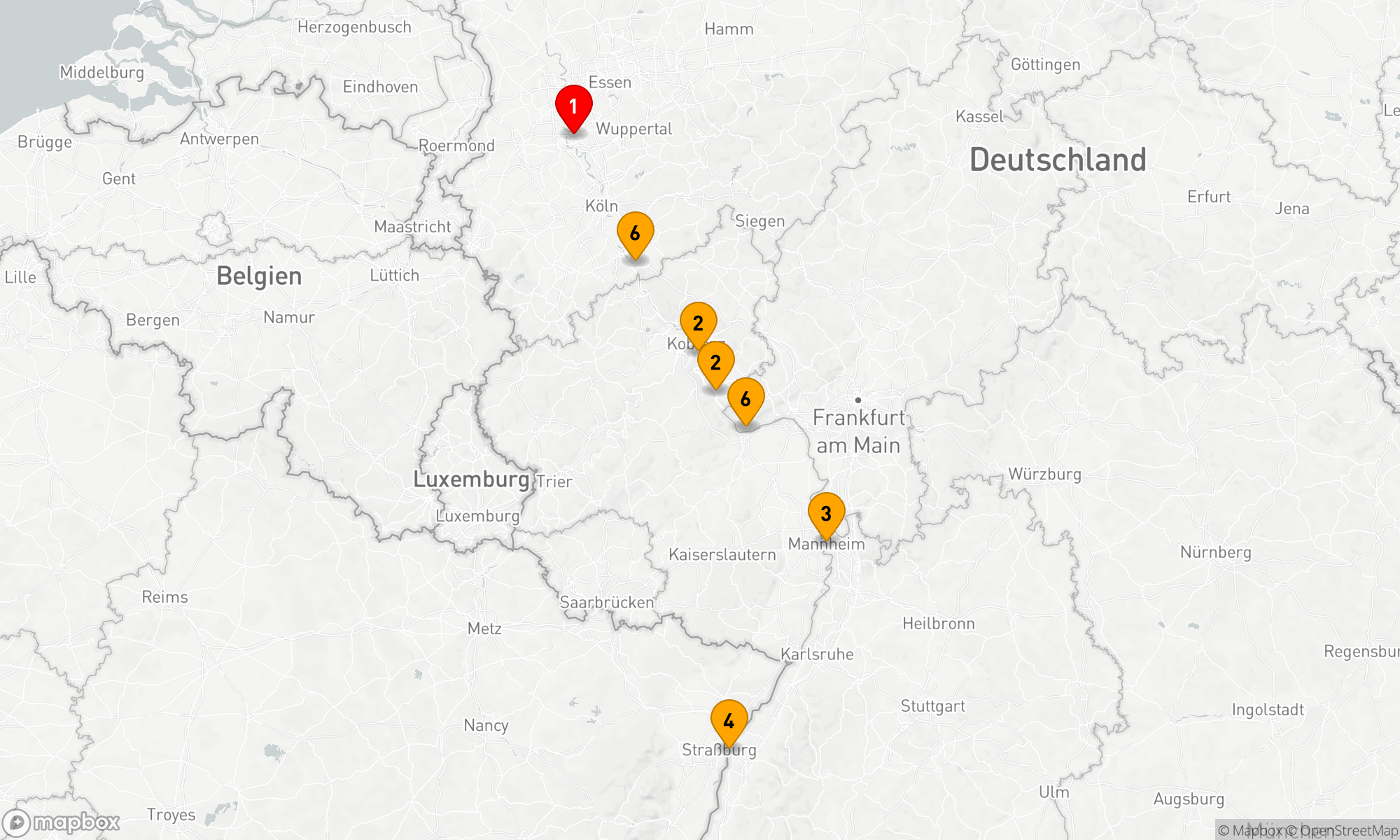 Route 7 Nächte - Rhein Weihnachtsreise