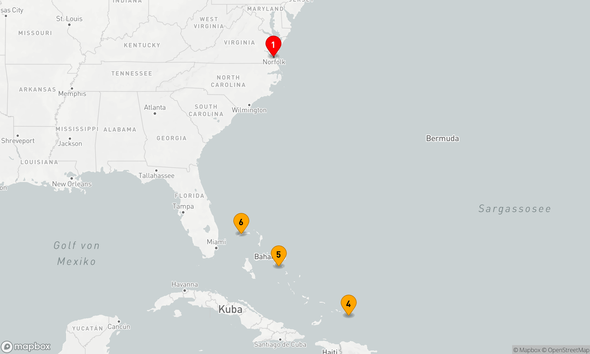 Route 7 Nächte - ÖSTLICHE KARIBIK