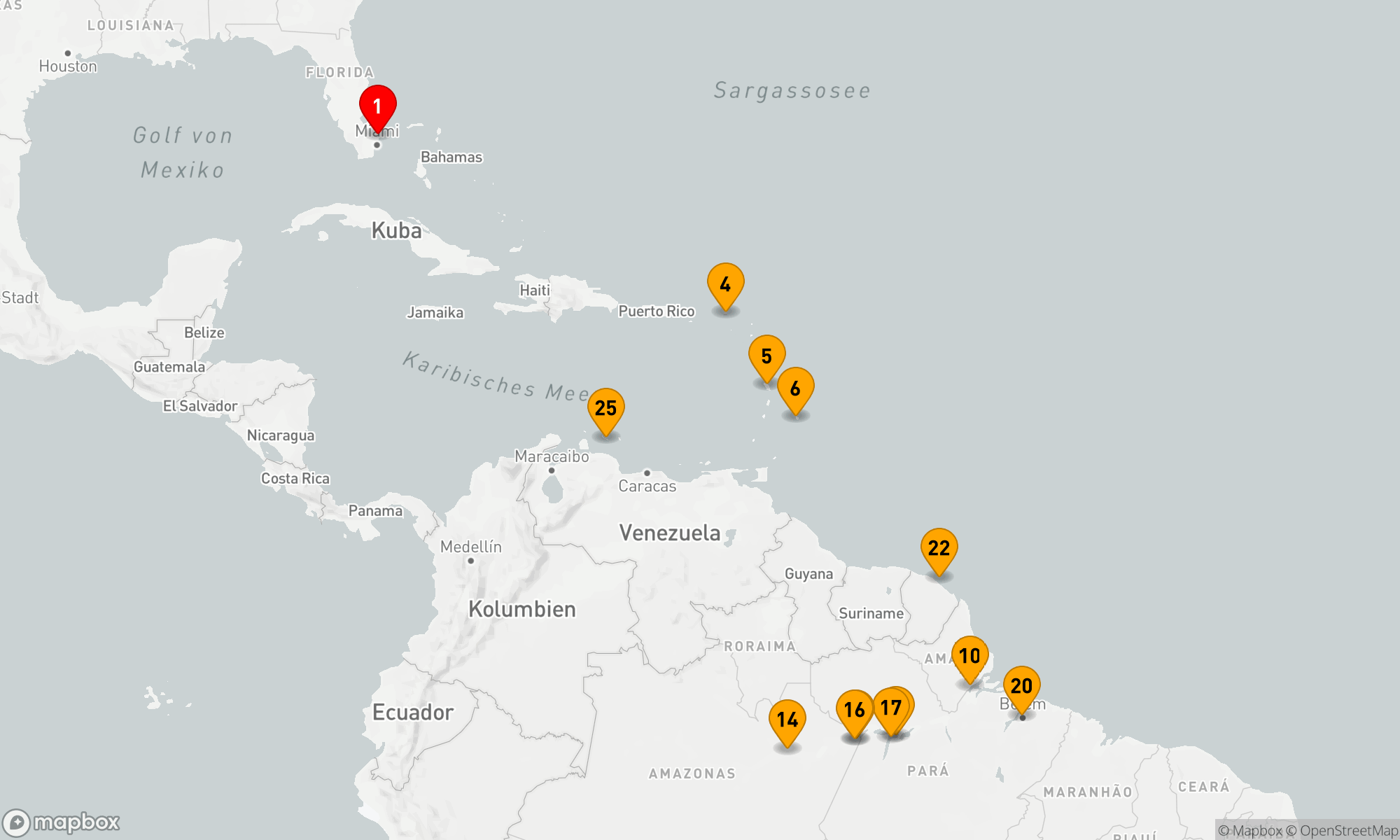 Route 27 Nächte - LEGENDÄRER AMAZONAS-ENTDECKER