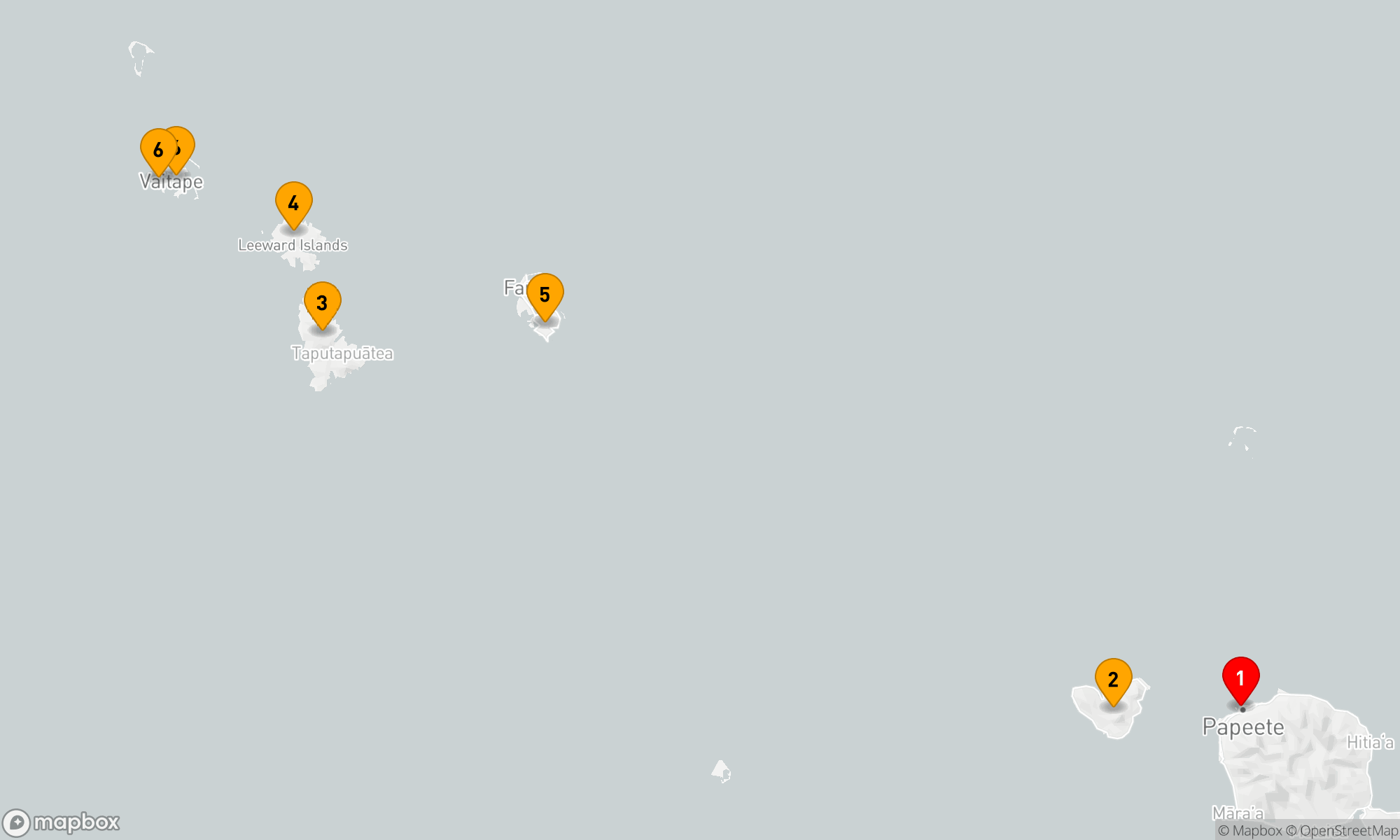 Route 7 Nächte - Inselträume des Südseeparadieses